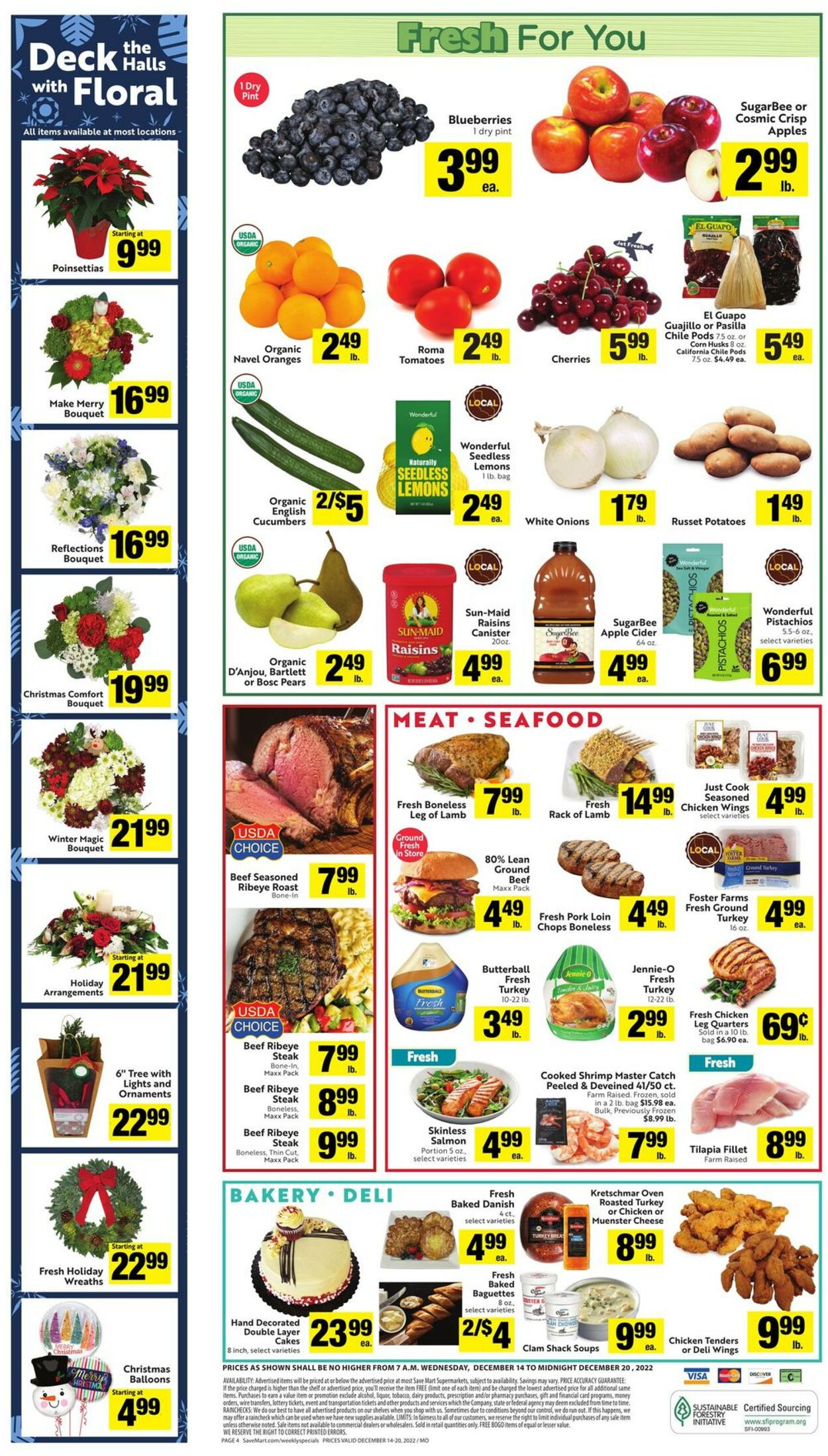 Save Mart Weekly Ad Circular - valid 12/14-12/20/2022 (Page 4)