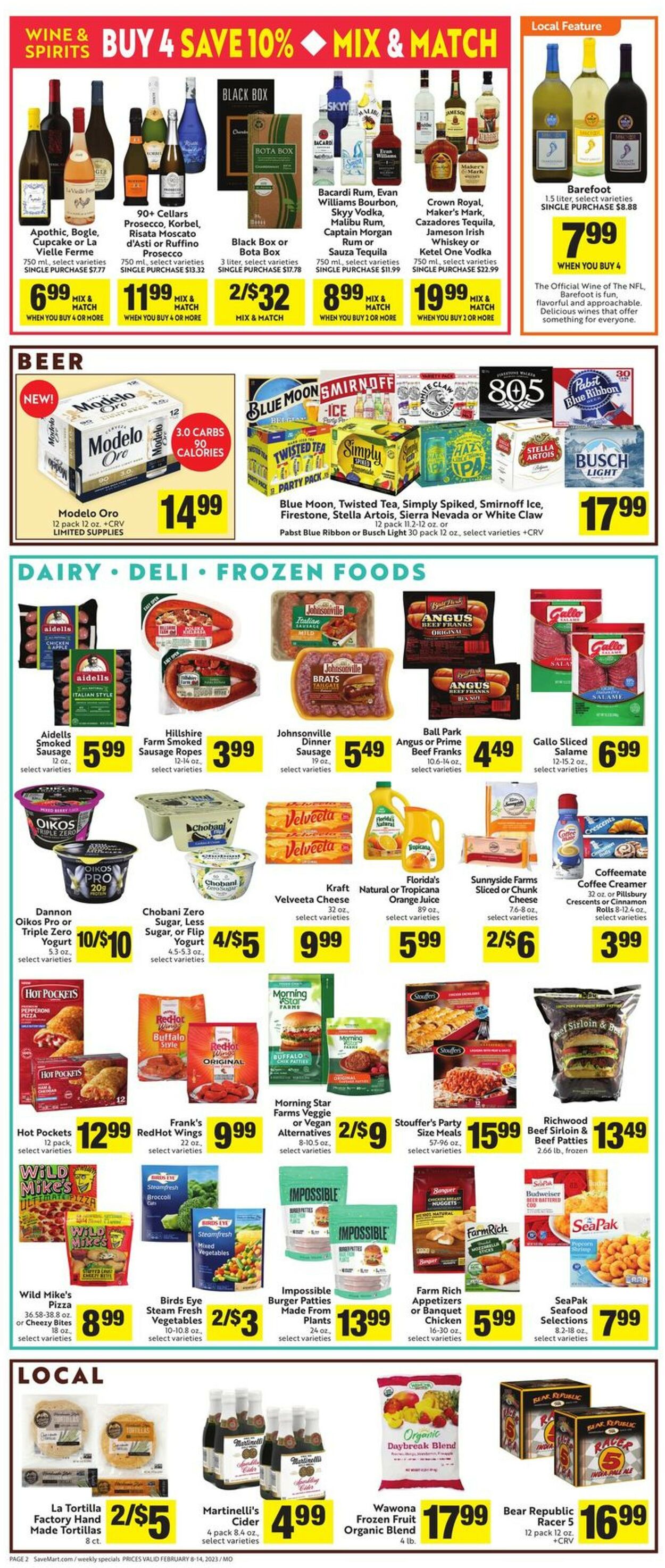 Save Mart Weekly Ad Circular - valid 02/08-02/14/2023 (Page 2)