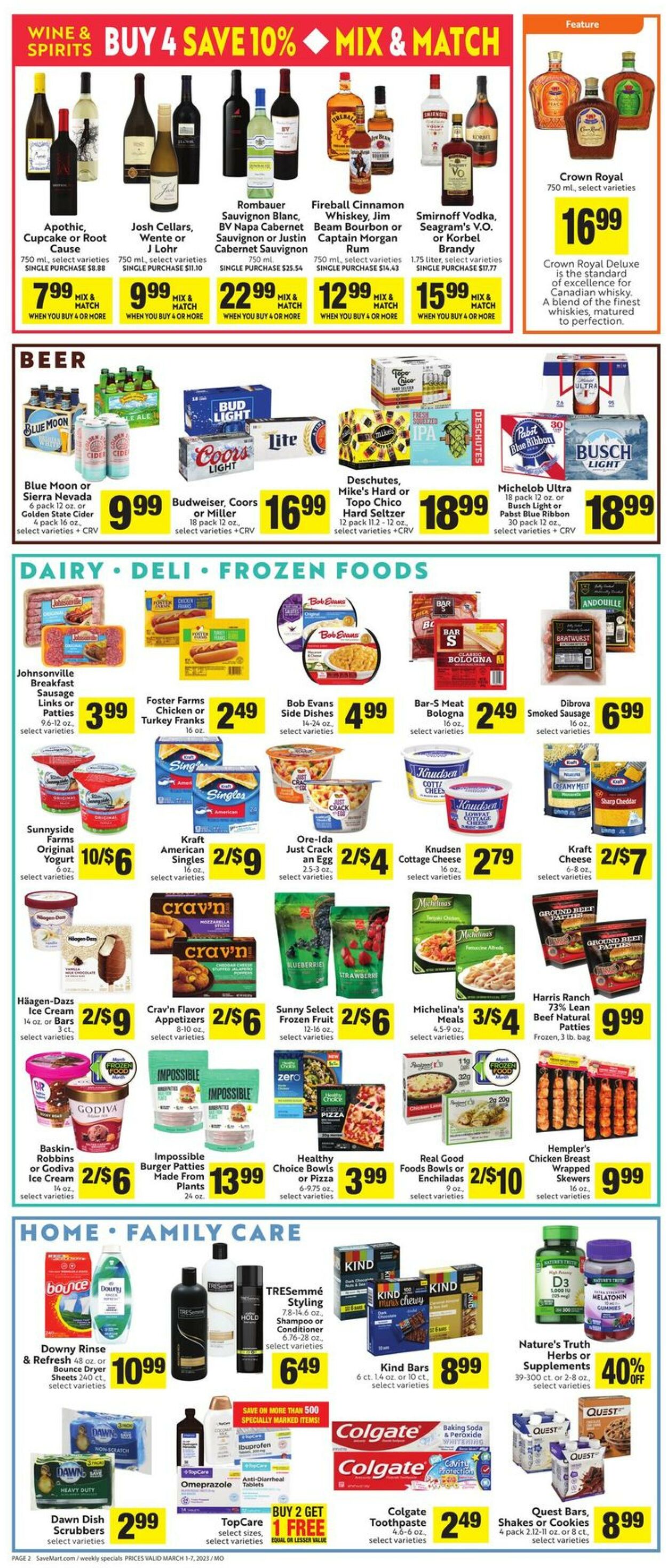 Save Mart Weekly Ad Circular - valid 03/01-03/07/2023 (Page 2)