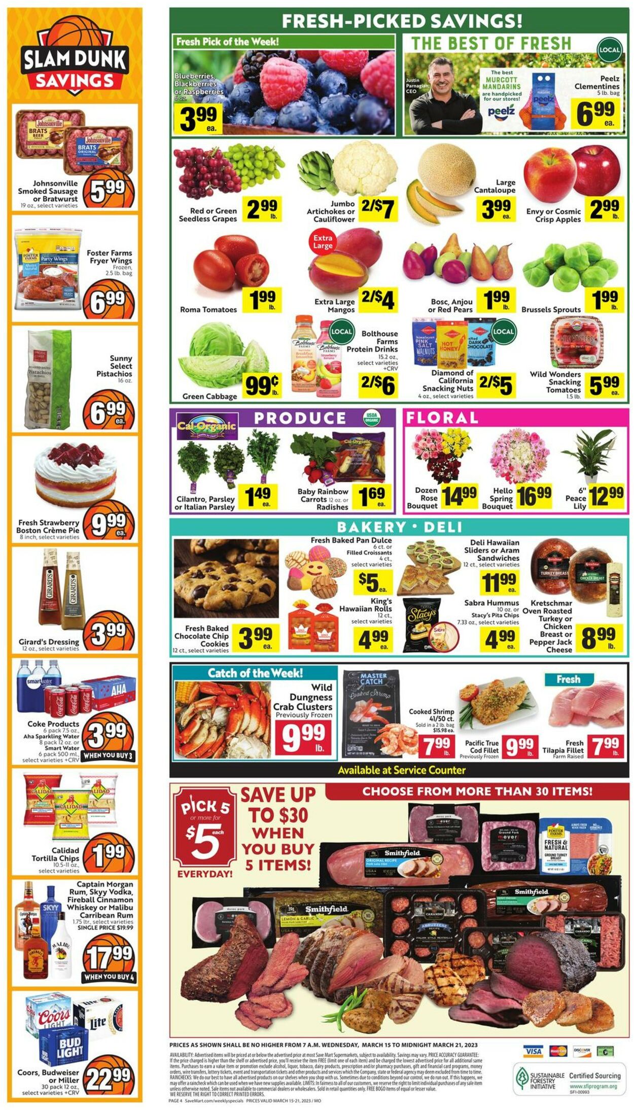 Save Mart Weekly Ad Circular - valid 03/15-03/21/2023 (Page 4)