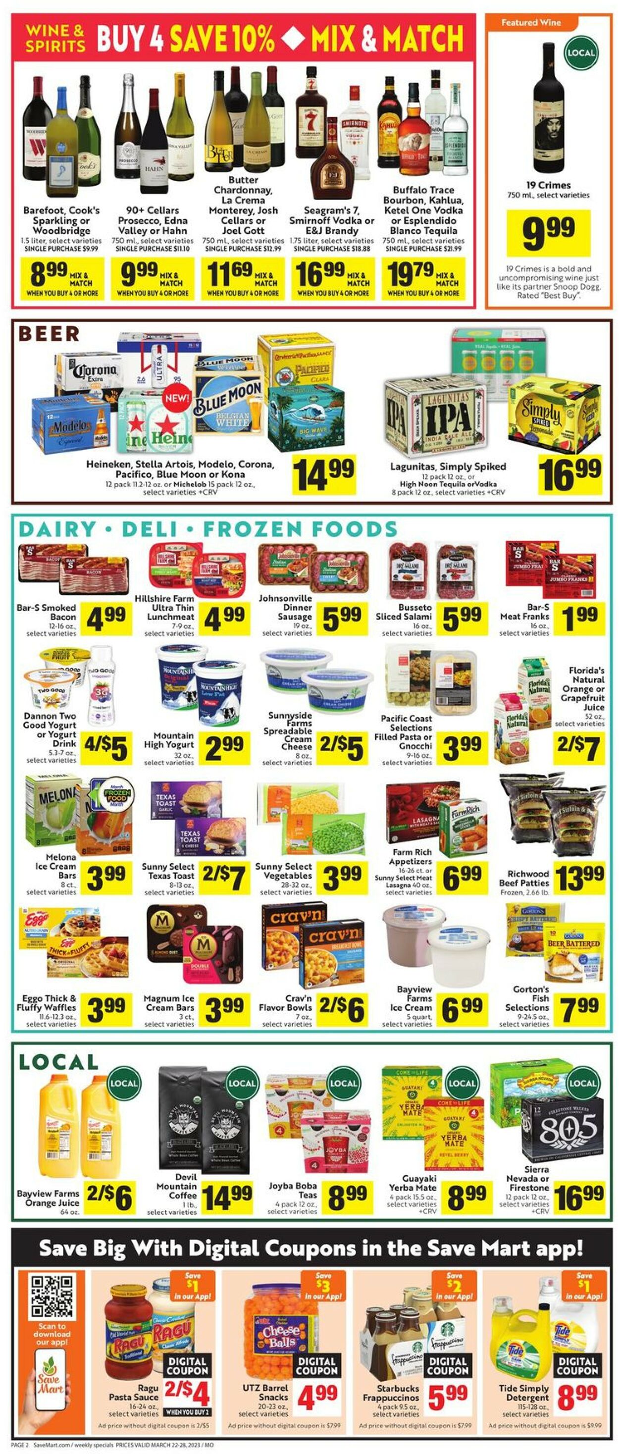 Save Mart Weekly Ad Circular - valid 03/22-03/28/2023 (Page 2)