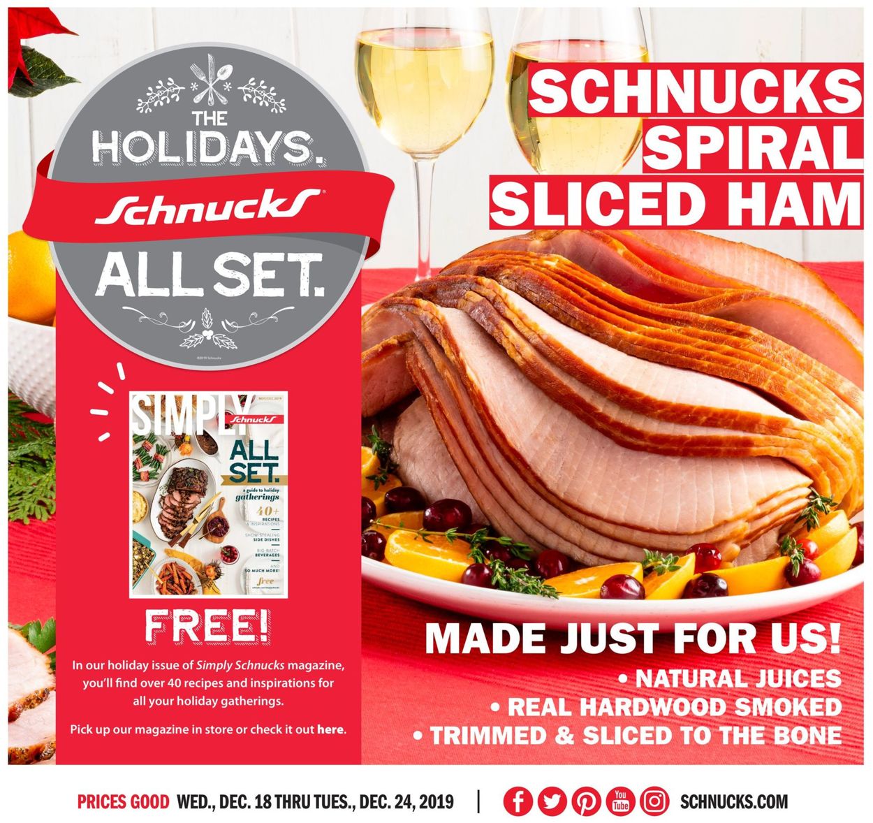 Schnucks - Holidays Ad 2019 Weekly Ad Circular - valid 12/18-12/24/2019