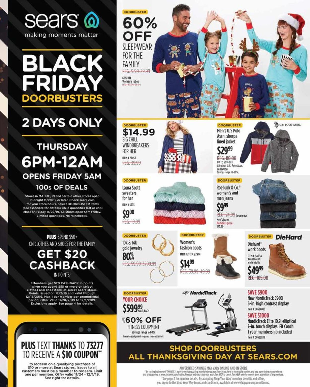 Sears BLACK FRIDAY AD 2019 Weekly Ad Circular - valid 11/27-12/01/2019