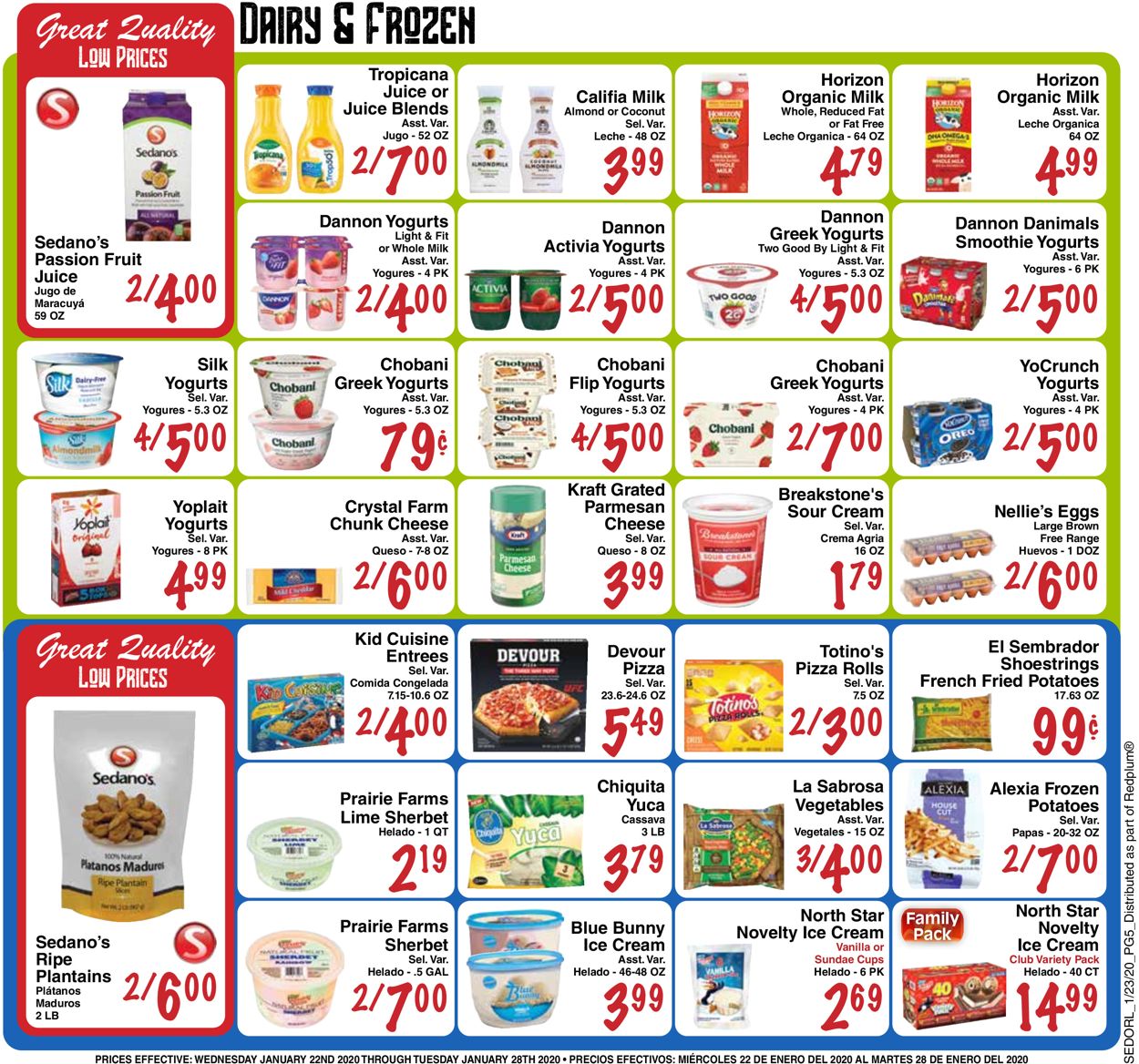 Sedano's Weekly Ad Circular - valid 01/22-01/28/2020 (Page 5)