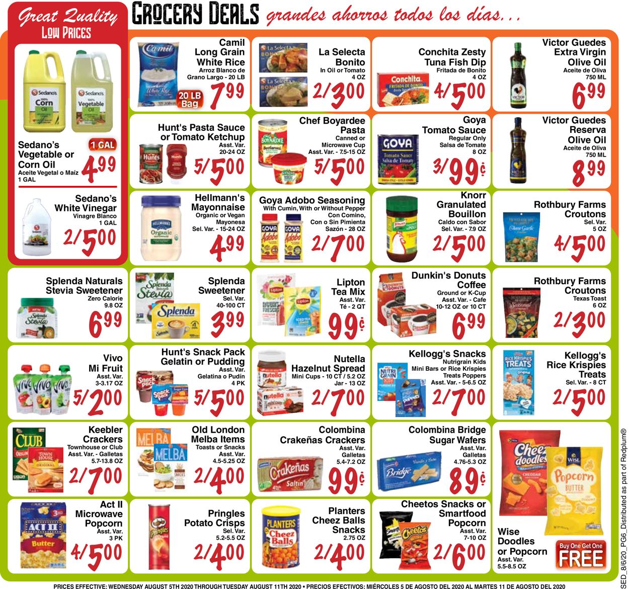 Sedano's Weekly Ad Circular - valid 08/05-08/11/2020 (Page 6)
