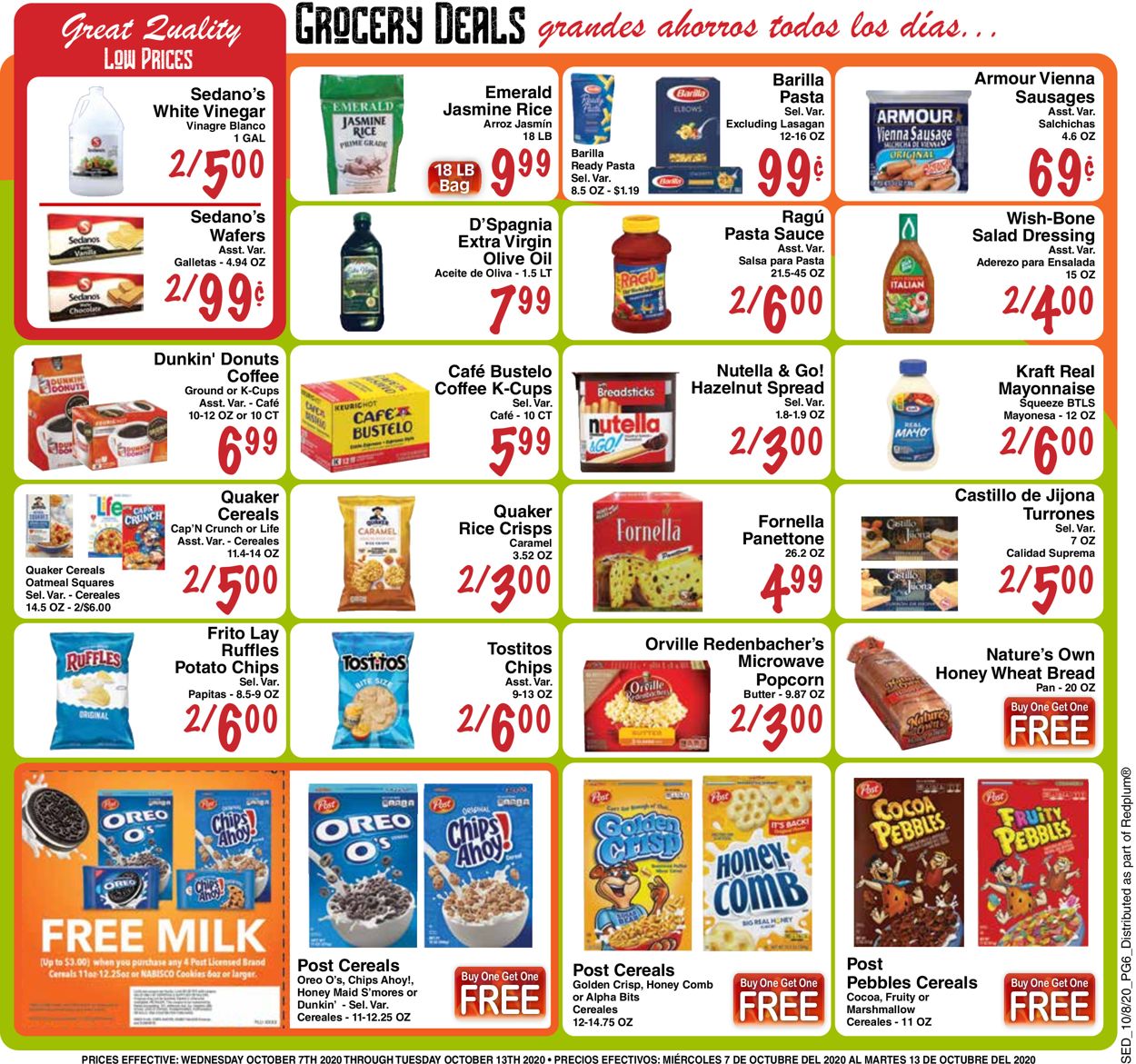 Sedano's Weekly Ad Circular - valid 10/07-10/13/2020 (Page 6)