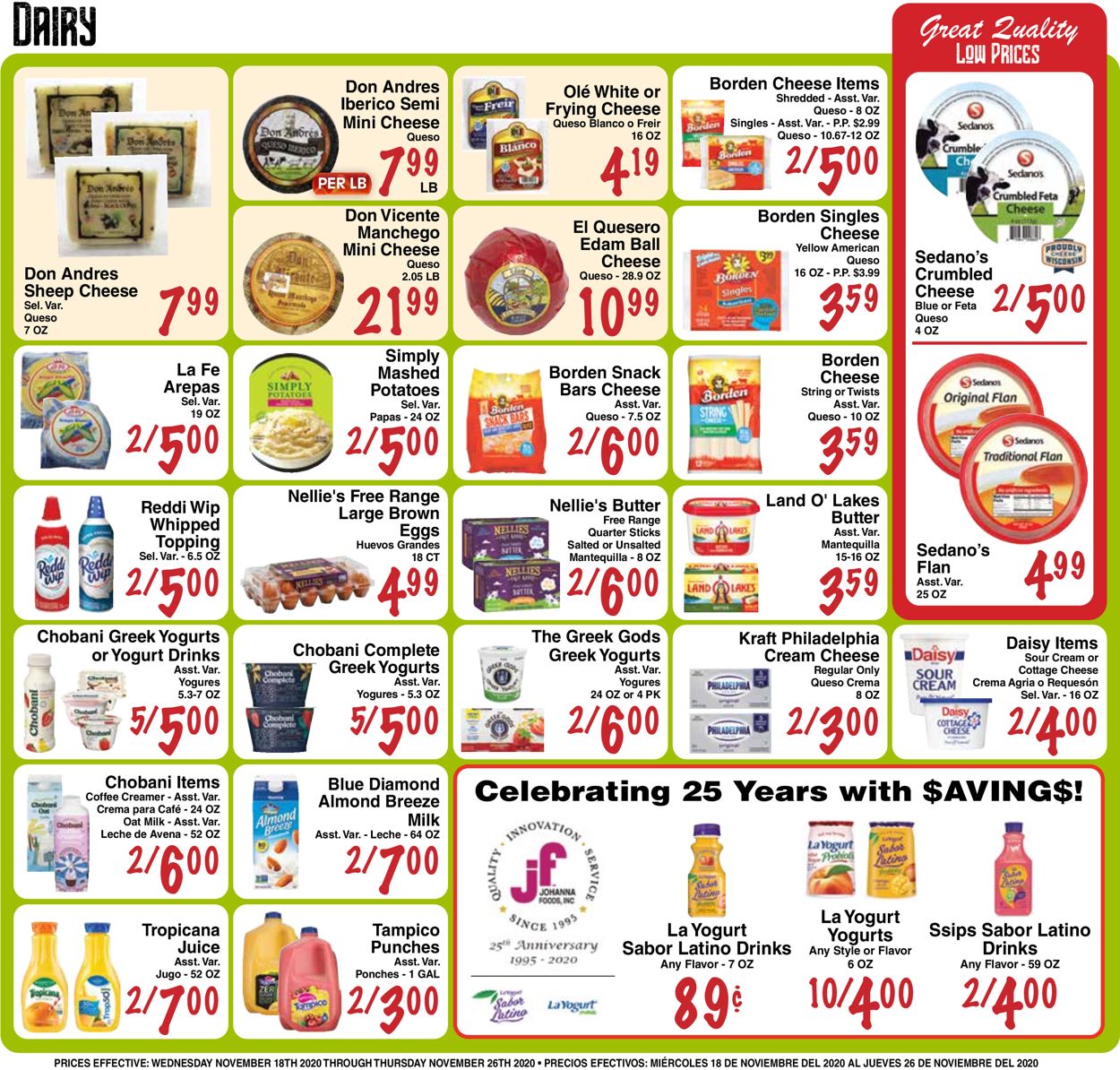 Sedano's Thanksgiving 2020 Weekly Ad Circular - valid 11/18-11/26/2020 (Page 4)
