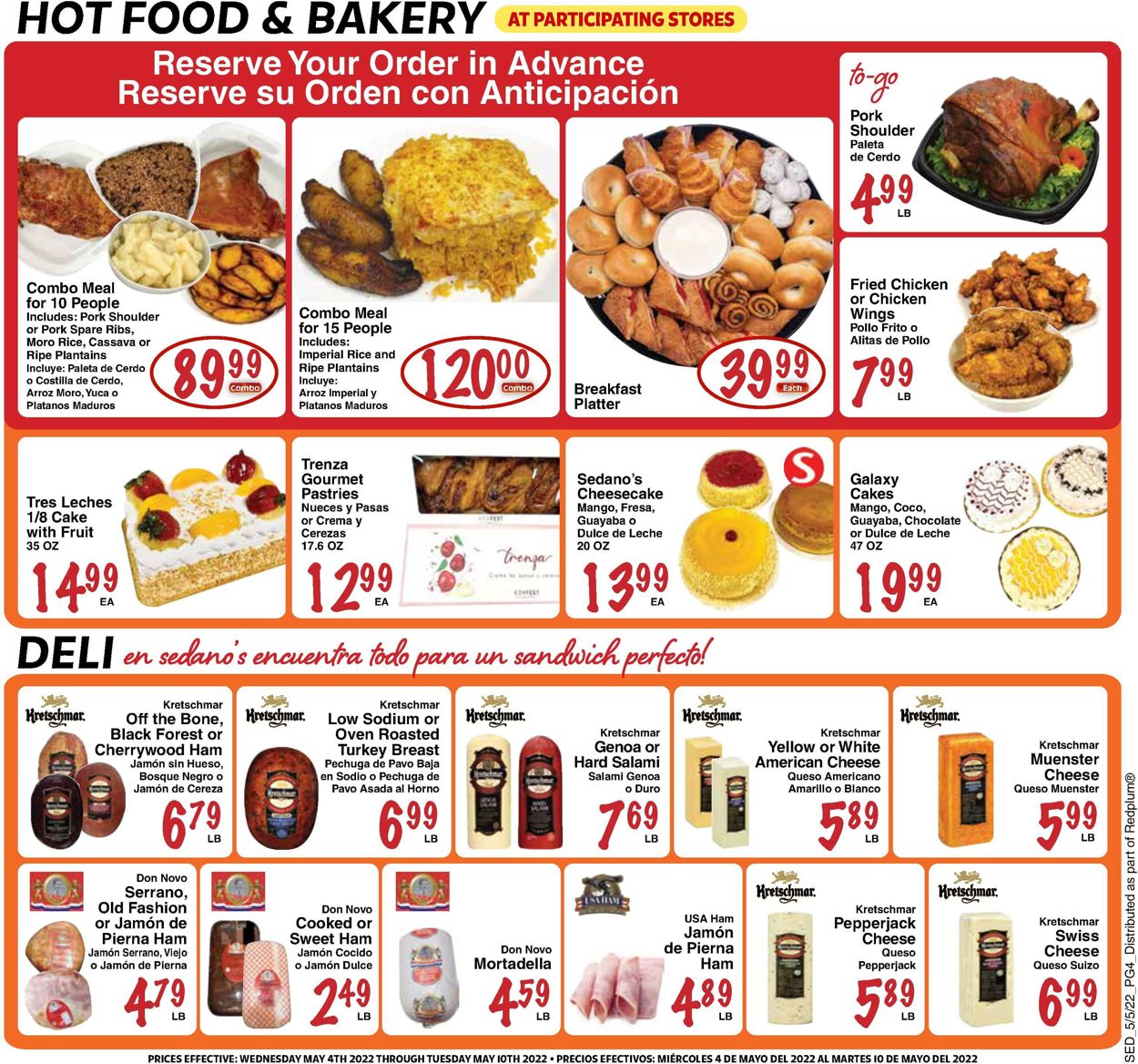Sedano's Weekly Ad Circular - valid 05/04-05/10/2022 (Page 4)