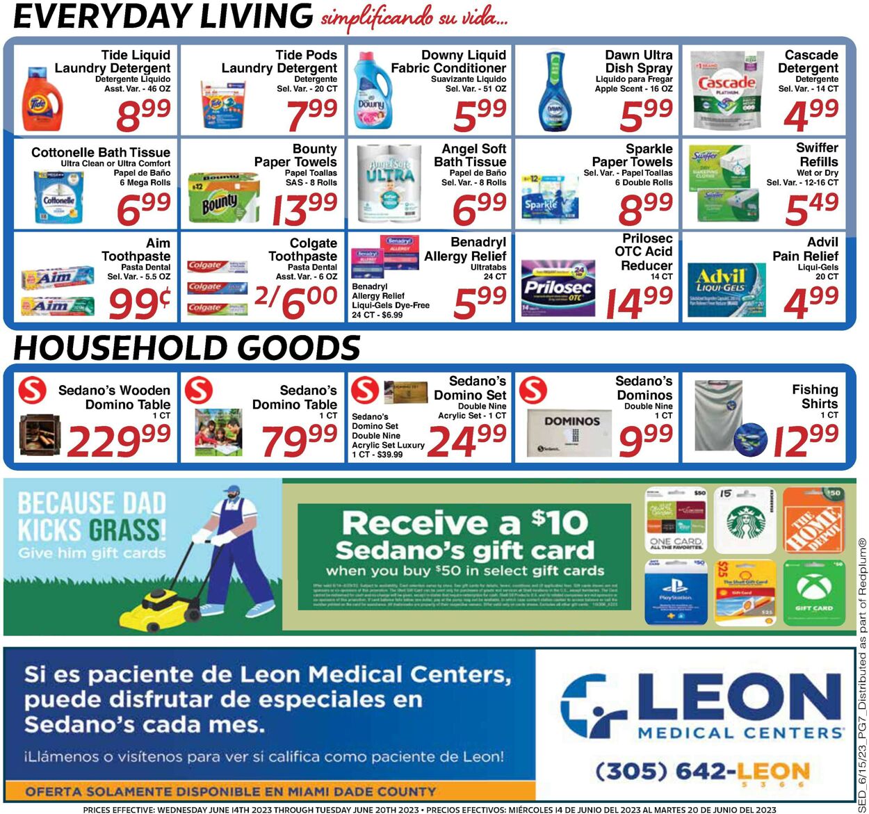 Sedano's Weekly Ad Circular - valid 06/14-06/20/2023 (Page 7)