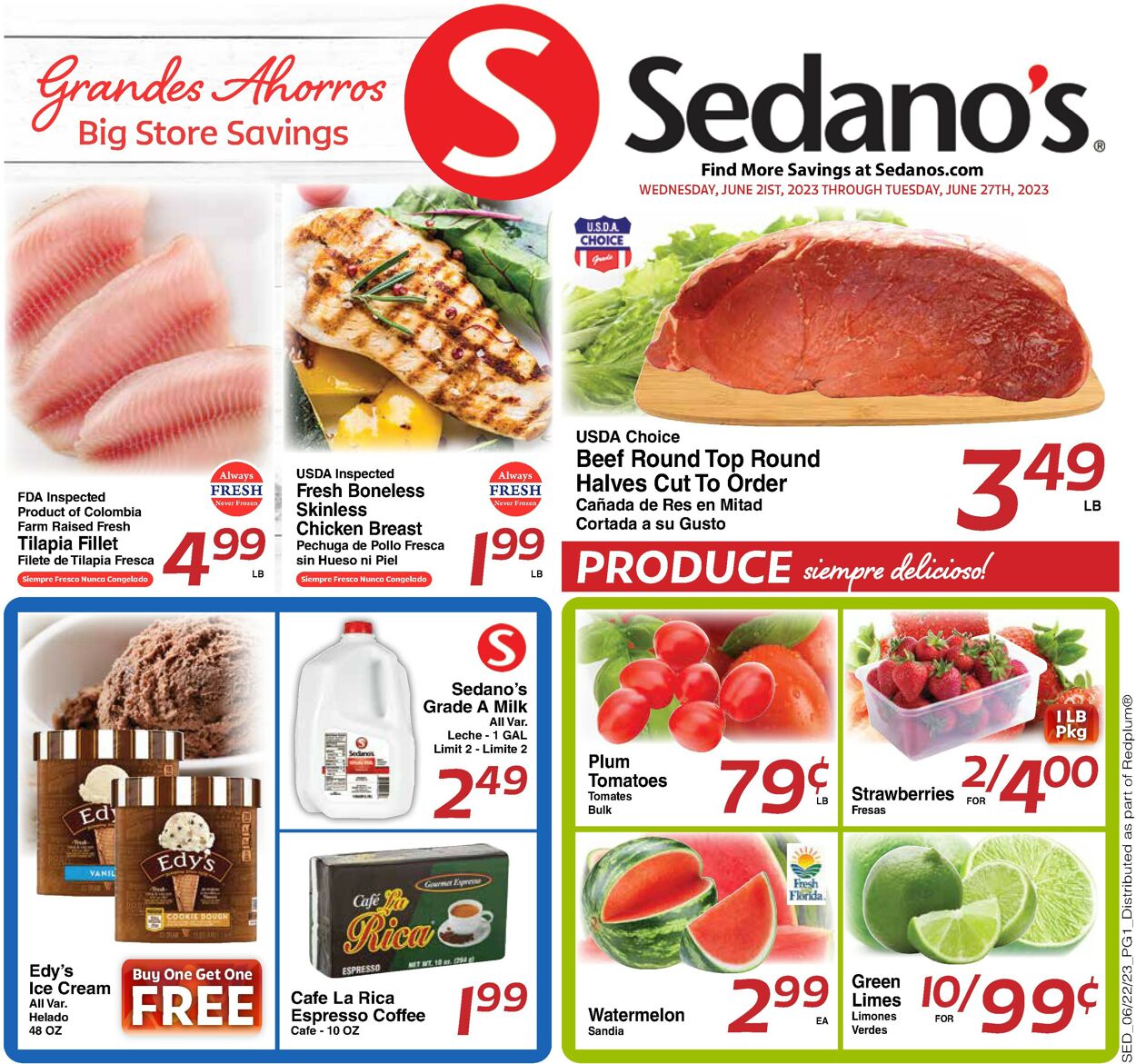 Sedano's Weekly Ad Circular - valid 06/21-06/27/2023