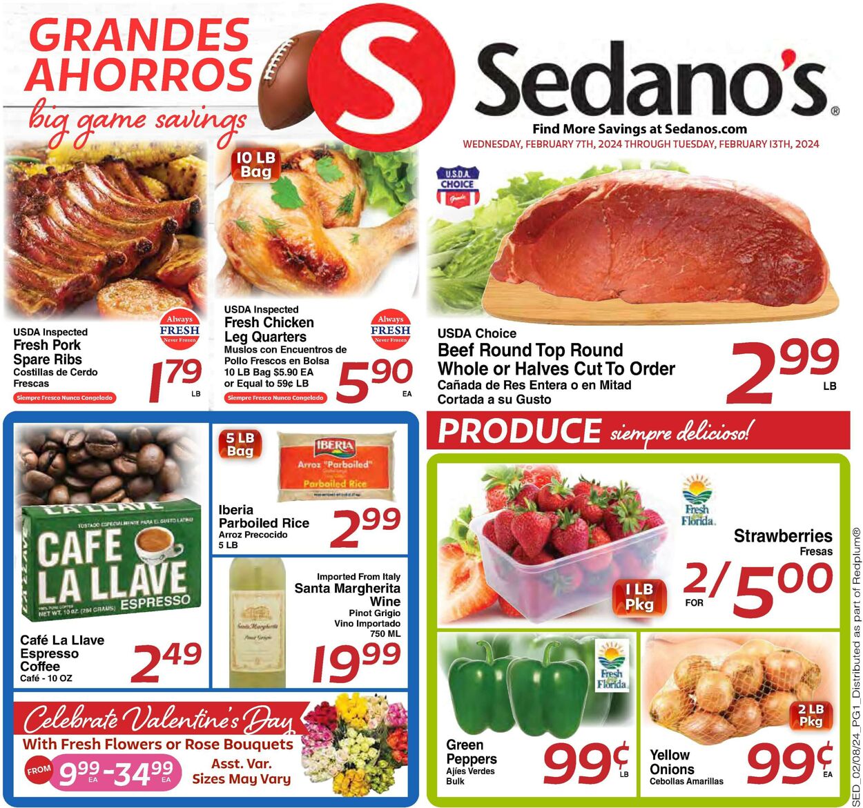 Sedano's Weekly Ad Circular - valid 02/07-02/13/2024