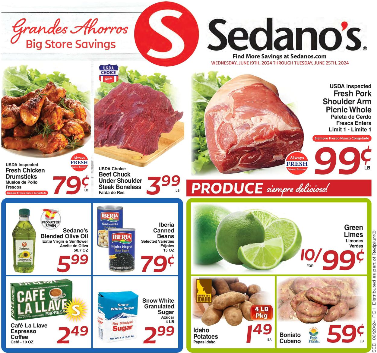 Sedano's Weekly Ad Circular - valid 06/19-06/25/2024