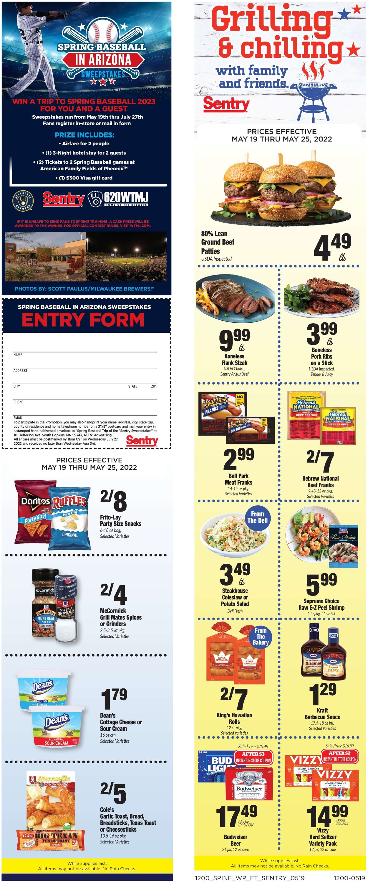Sentry Weekly Ad Circular - valid 05/19-05/25/2022 (Page 5)