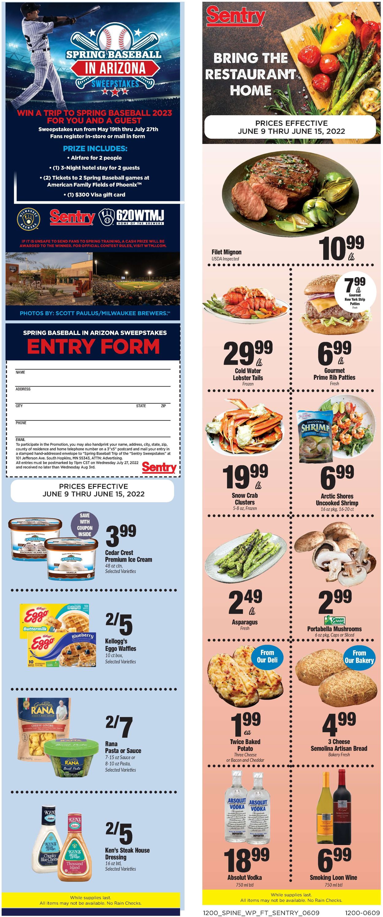 Sentry Weekly Ad Circular - valid 06/09-06/15/2022 (Page 5)