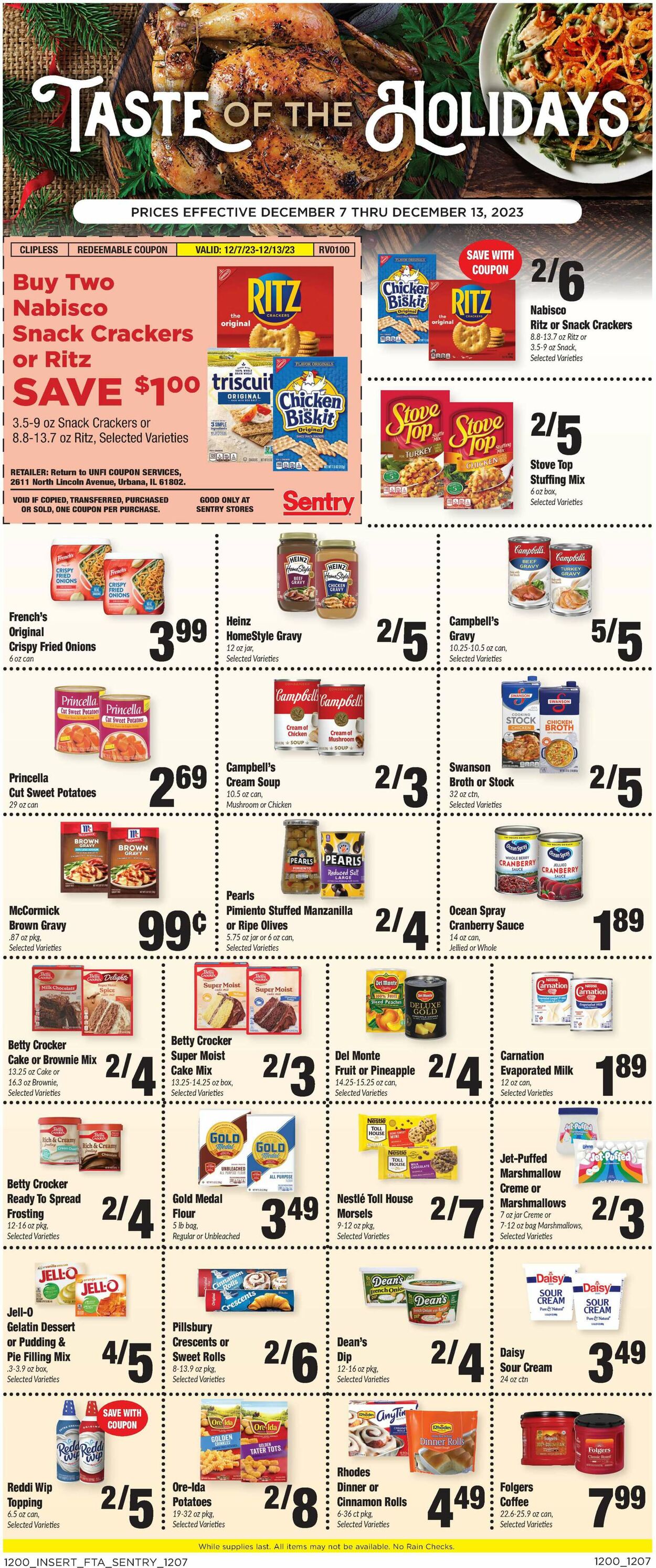 Sentry Weekly Ad Circular - valid 12/07-12/13/2023 (Page 6)