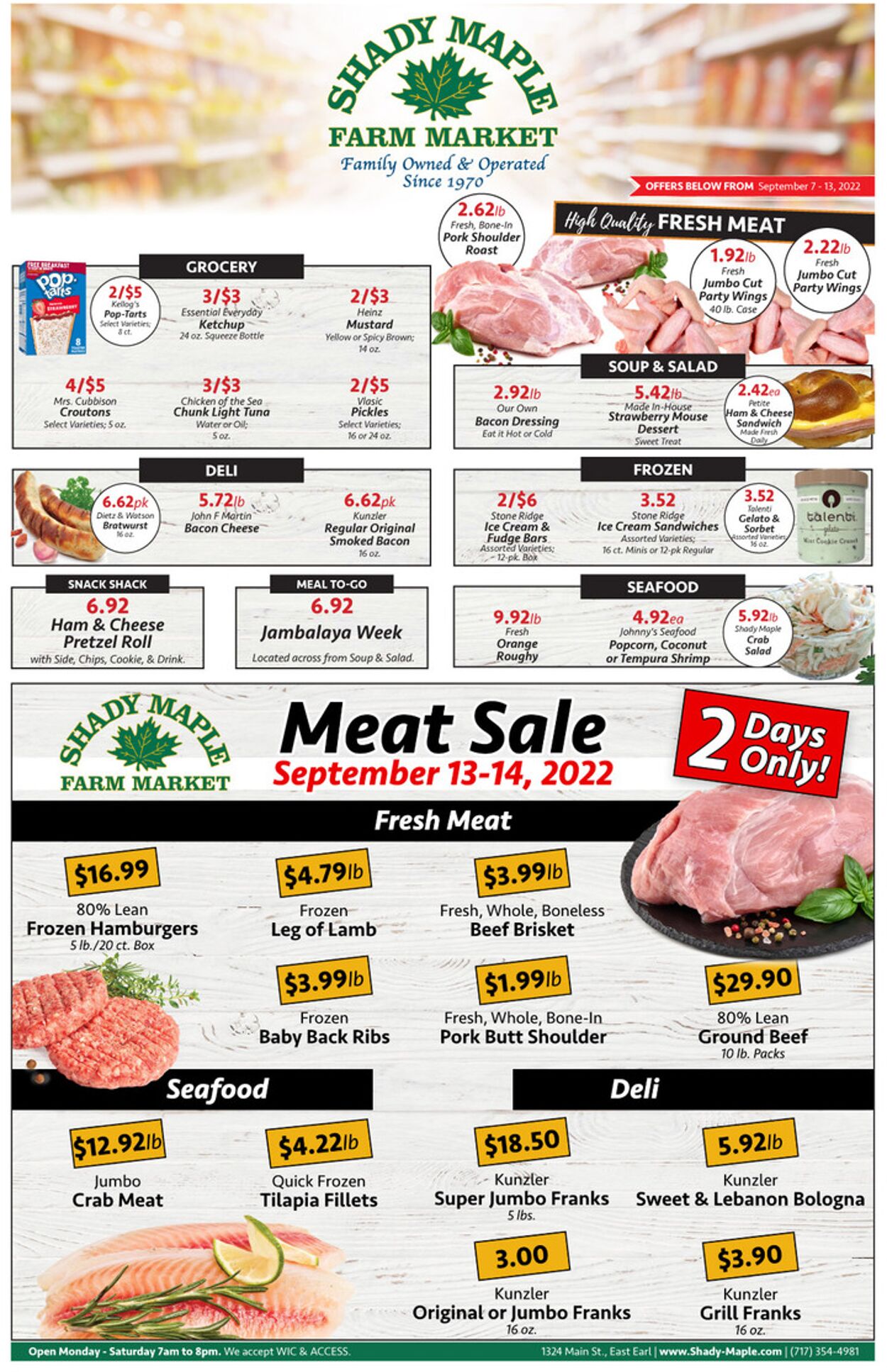 Shady Maple Weekly Ad Circular - valid 09/07-09/13/2022 (Page 2)