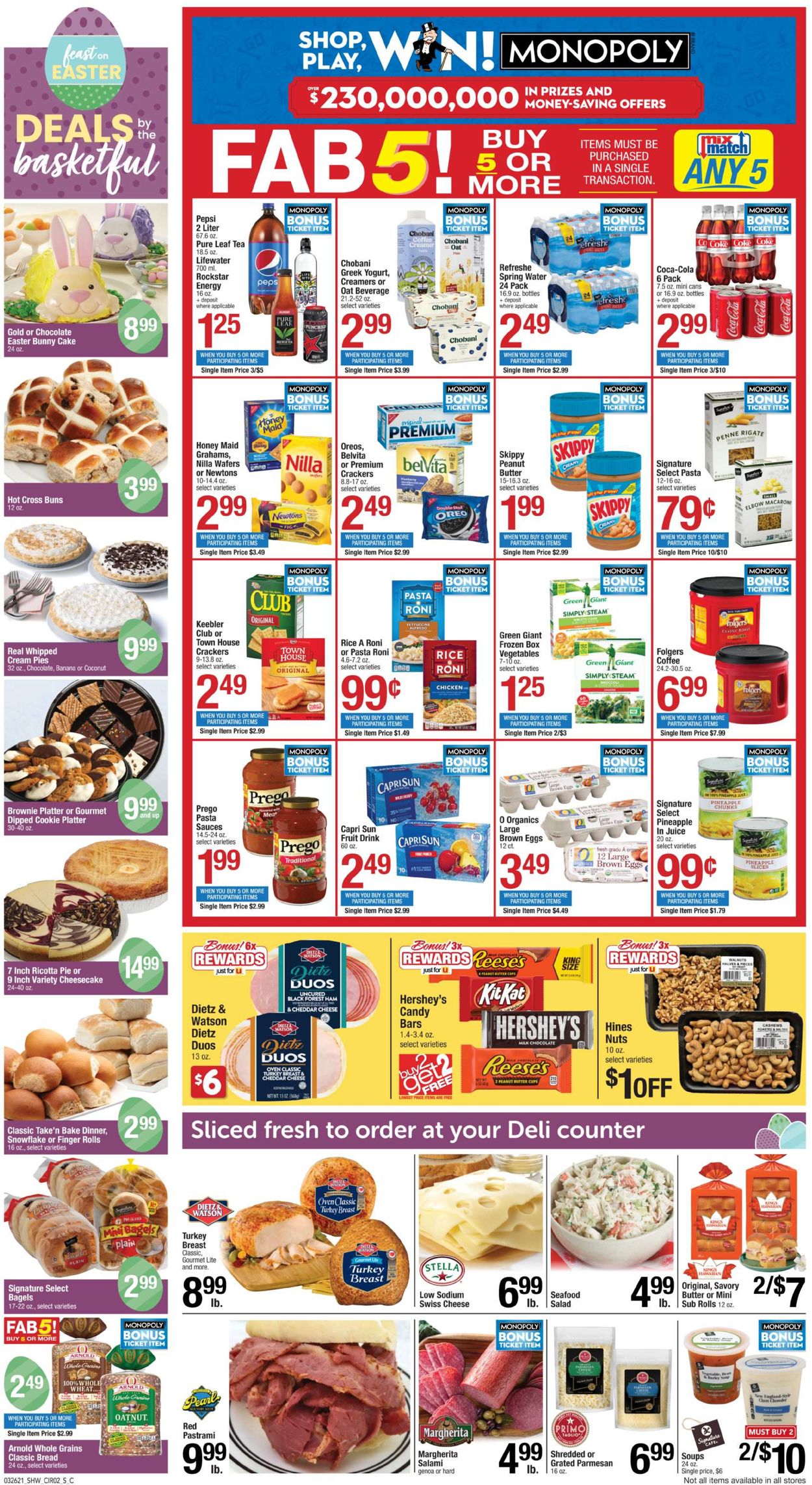 Shaw’s - Easter 2021 Ad Weekly Ad Circular - valid 03/26-04/01/2021 (Page 2)