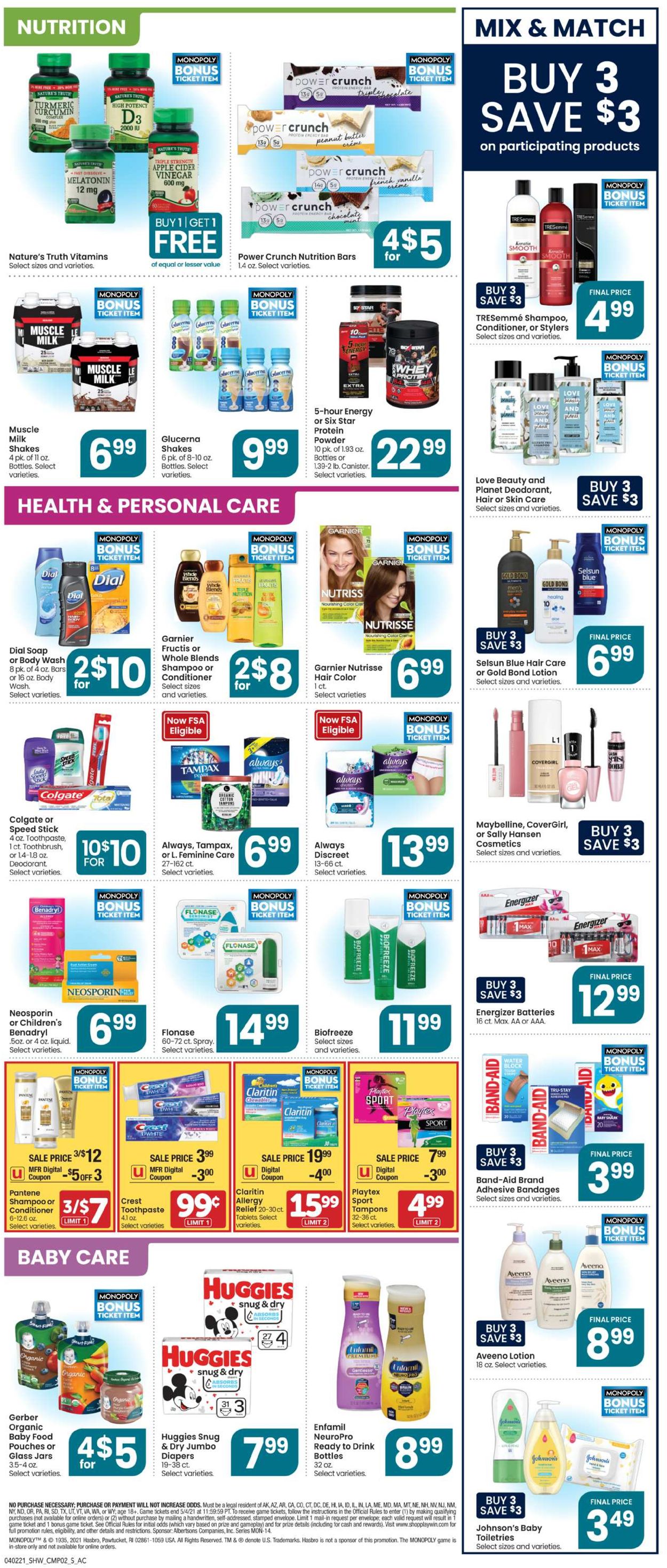 Shaw’s - Easter 2021 Ad Weekly Ad Circular - valid 04/02-04/08/2021 (Page 6)