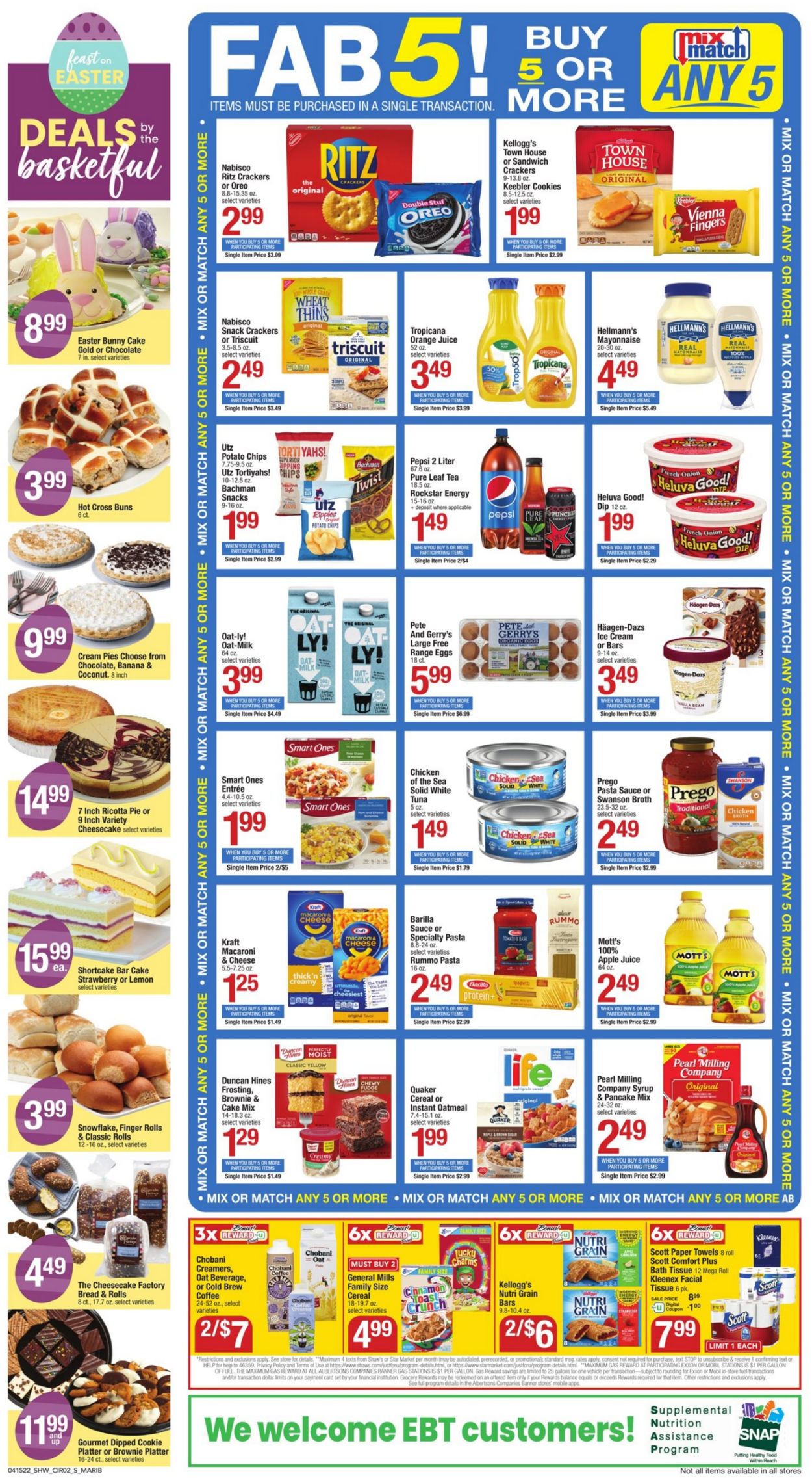 Shaw’s EASTER 2022 Weekly Ad Circular - valid 04/15-04/21/2022 (Page 2)