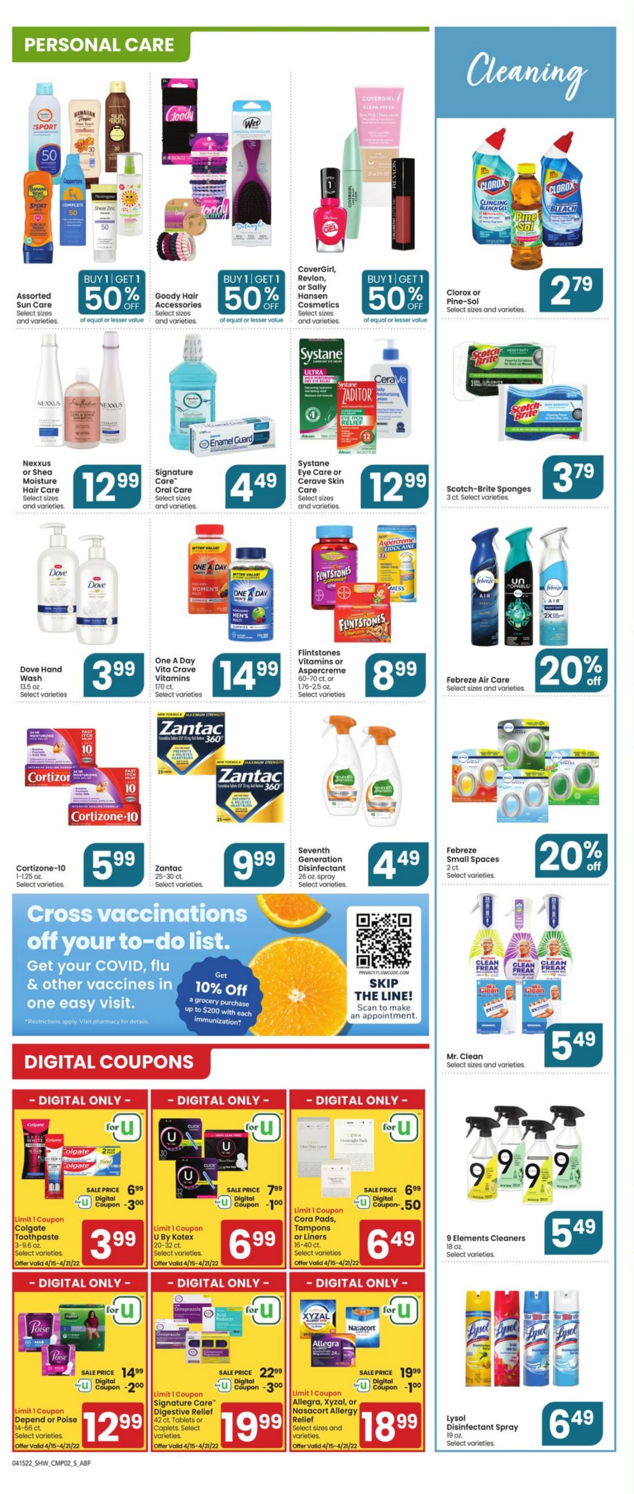Shaw’s EASTER 2022 Weekly Ad Circular - valid 04/15-04/21/2022 (Page 6)