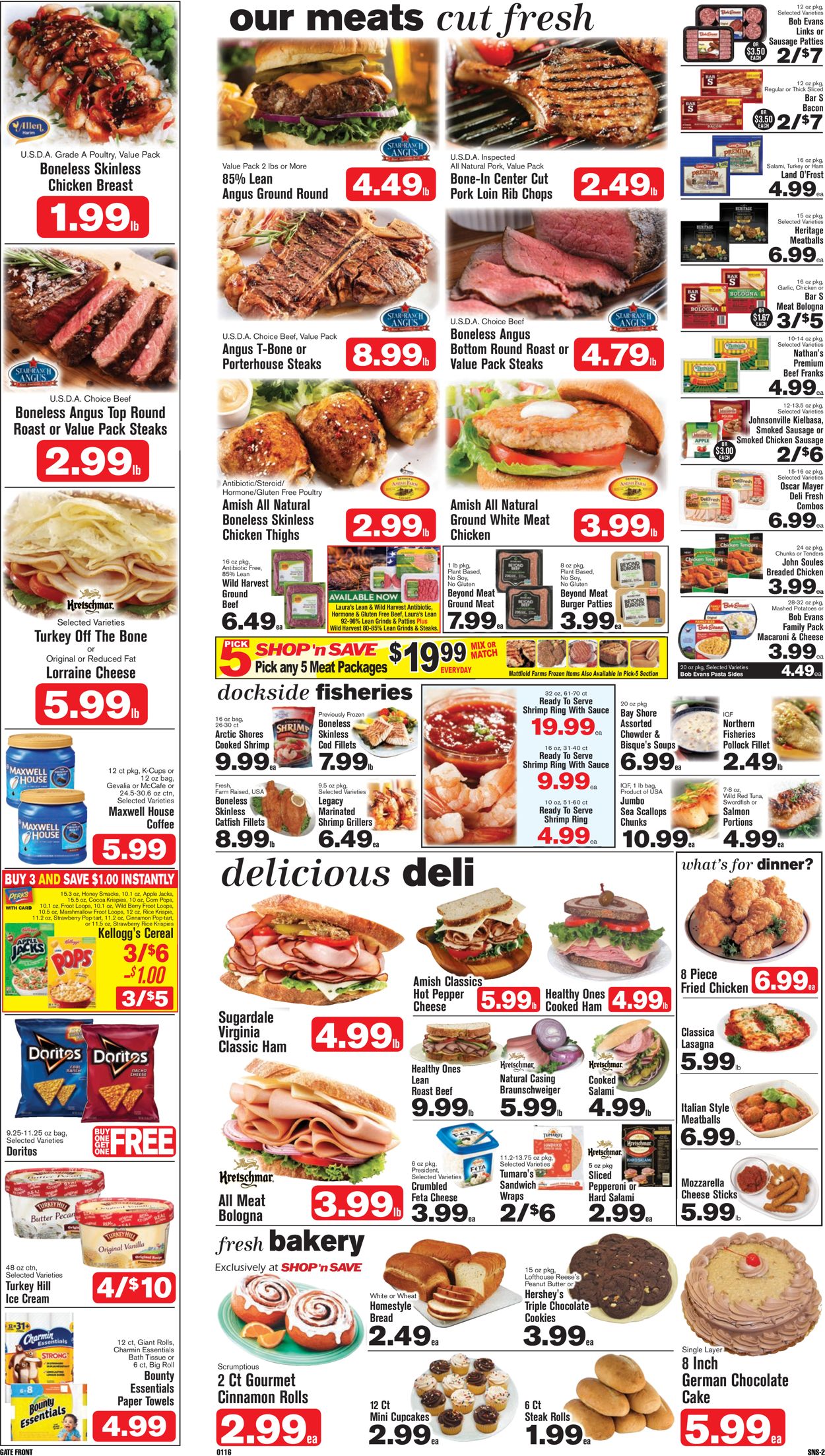 Shop ‘n Save Weekly Ad Circular - valid 01/16-01/22/2020 (Page 2)