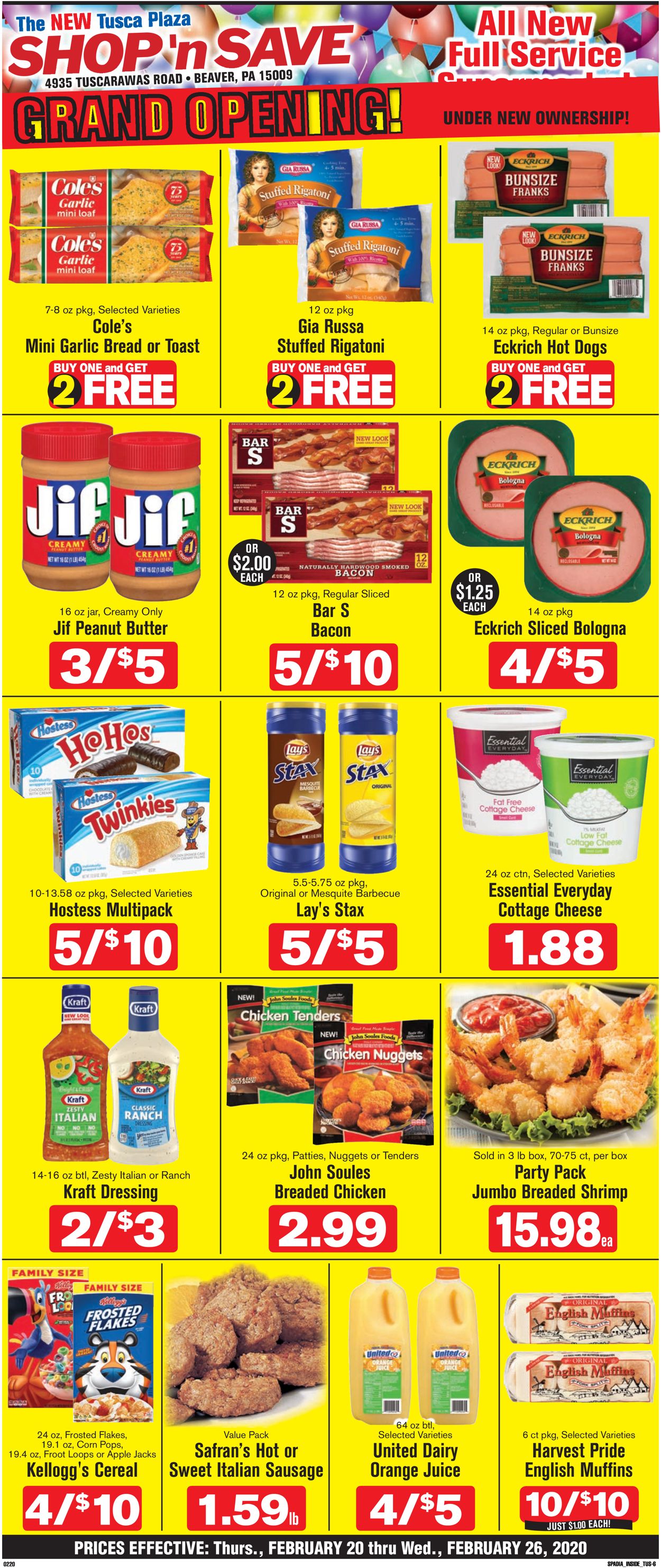 Shop ‘n Save (Pittsburgh) Weekly Ad Circular - valid 02/20-02/22/2020 (Page 8)