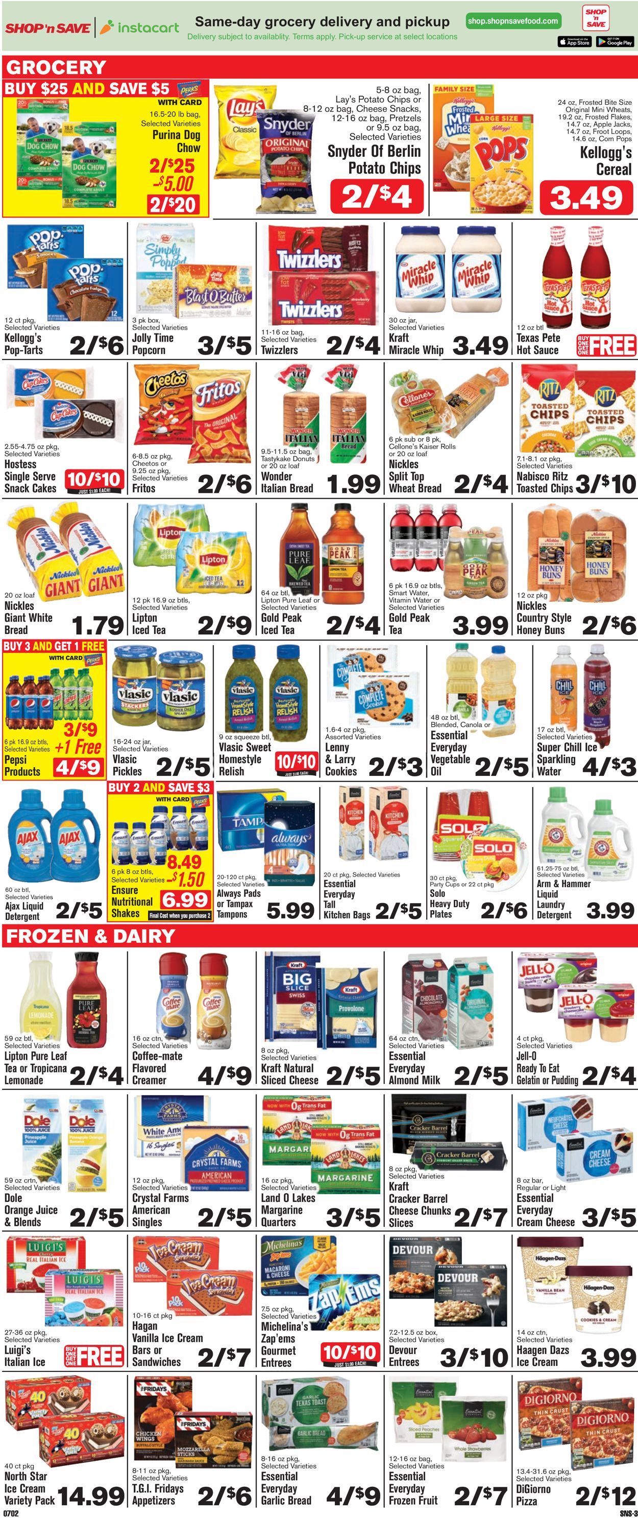 Shop ‘n Save (Pittsburgh) Weekly Ad Circular - valid 07/02-07/08/2020 (Page 3)