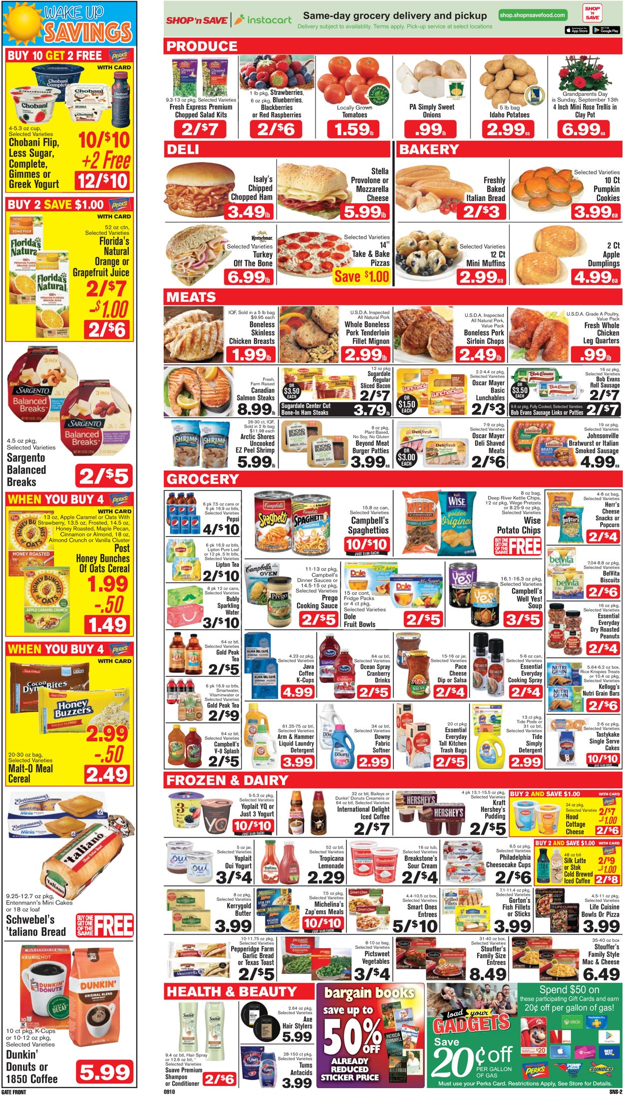 Shop ‘n Save (Pittsburgh) Weekly Ad Circular - valid 09/10-09/16/2020 (Page 2)