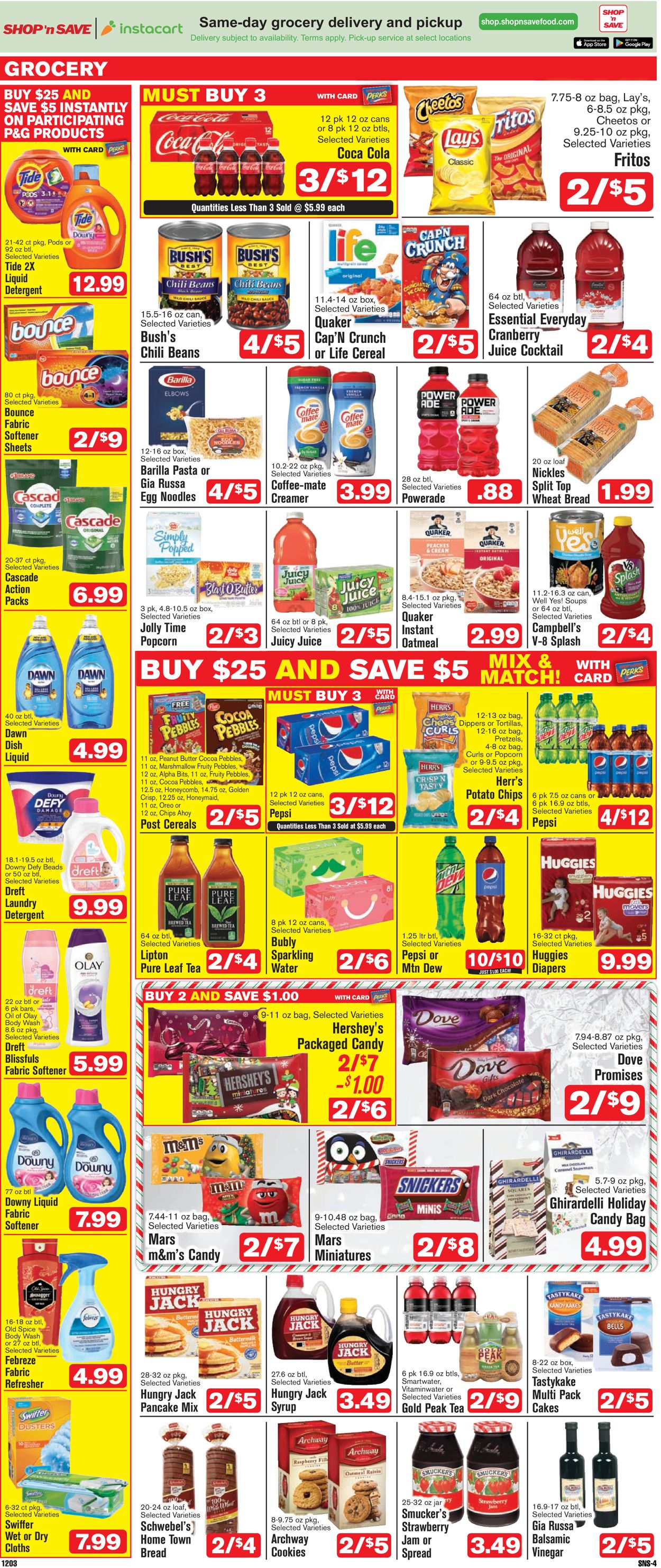 Shop ‘n Save (Pittsburgh) Weekly Ad Circular - valid 12/03-12/09/2020 (Page 4)