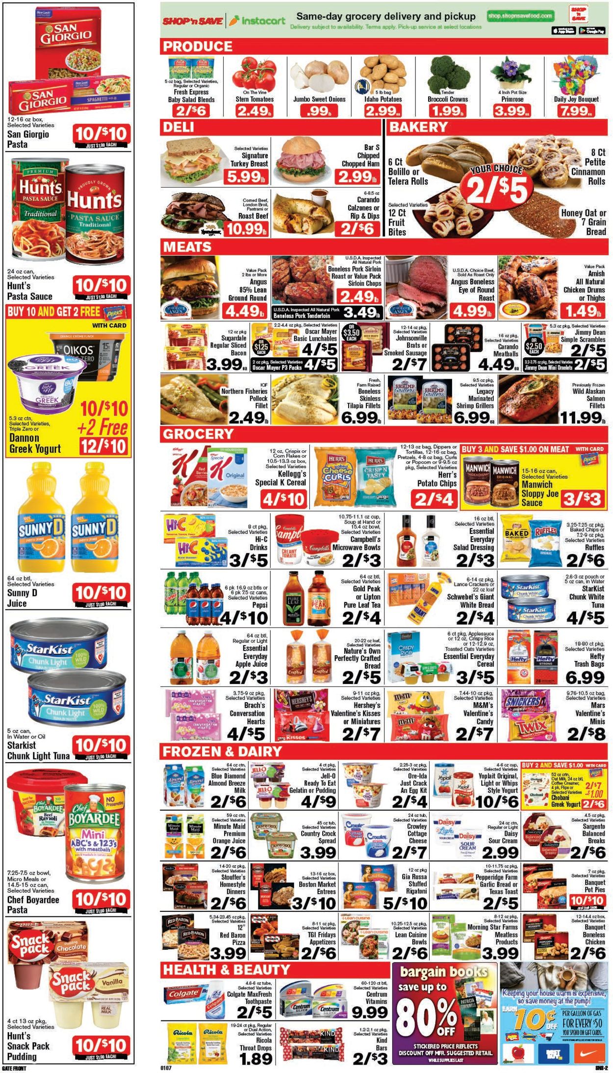 Shop ‘n Save (Pittsburgh) Weekly Ad Circular - valid 01/07-01/13/2021 (Page 2)