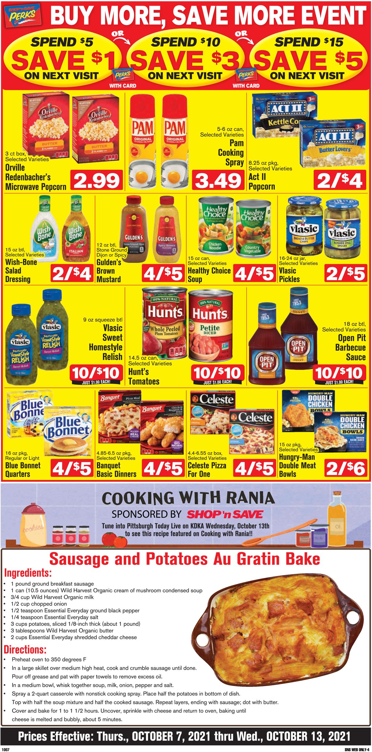 Shop ‘n Save (Pittsburgh) Weekly Ad Circular - valid 10/07-10/13/2021 (Page 8)