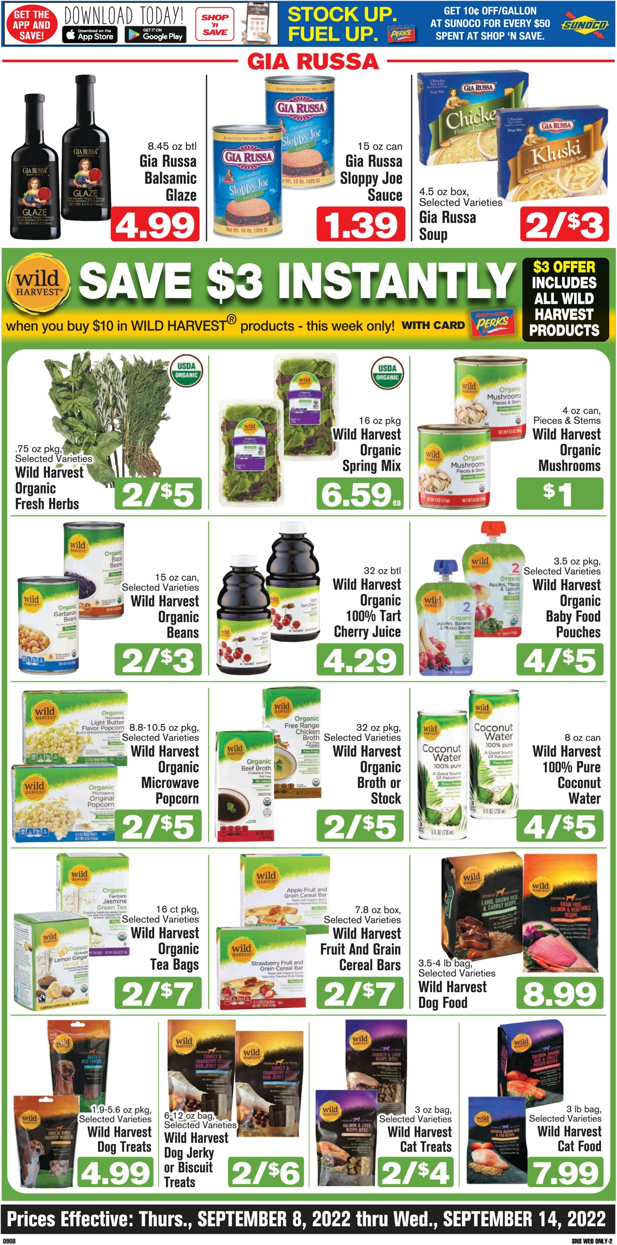 Shop ‘n Save (Pittsburgh) Weekly Ad Circular - valid 09/08-09/14/2022 (Page 4)