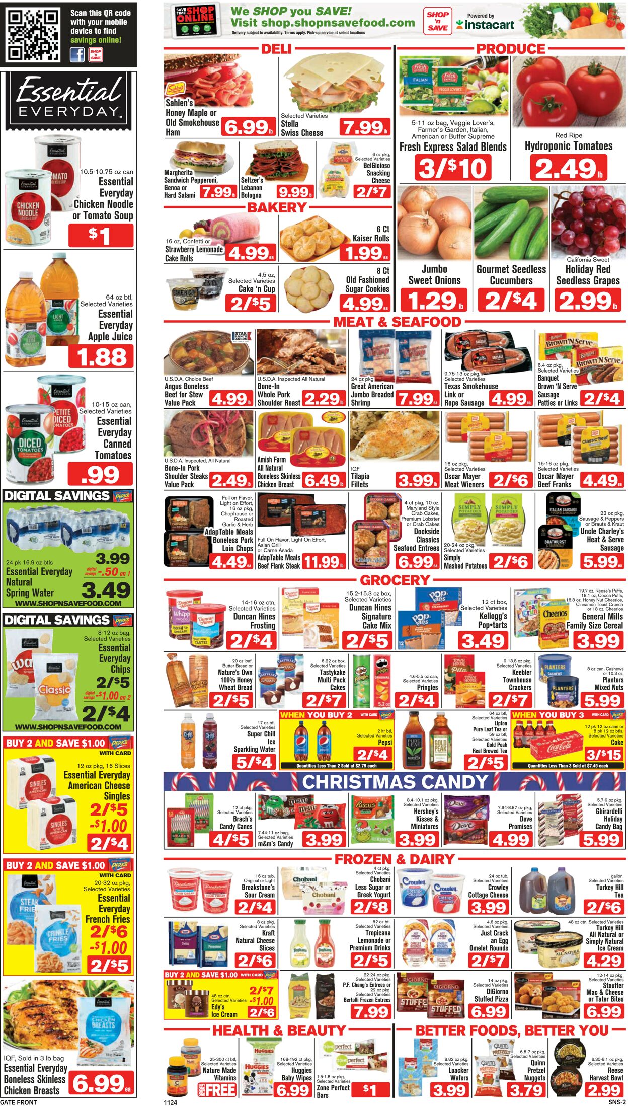 Shop ‘n Save (Pittsburgh) Weekly Ad Circular - valid 11/24-11/30/2022 (Page 2)
