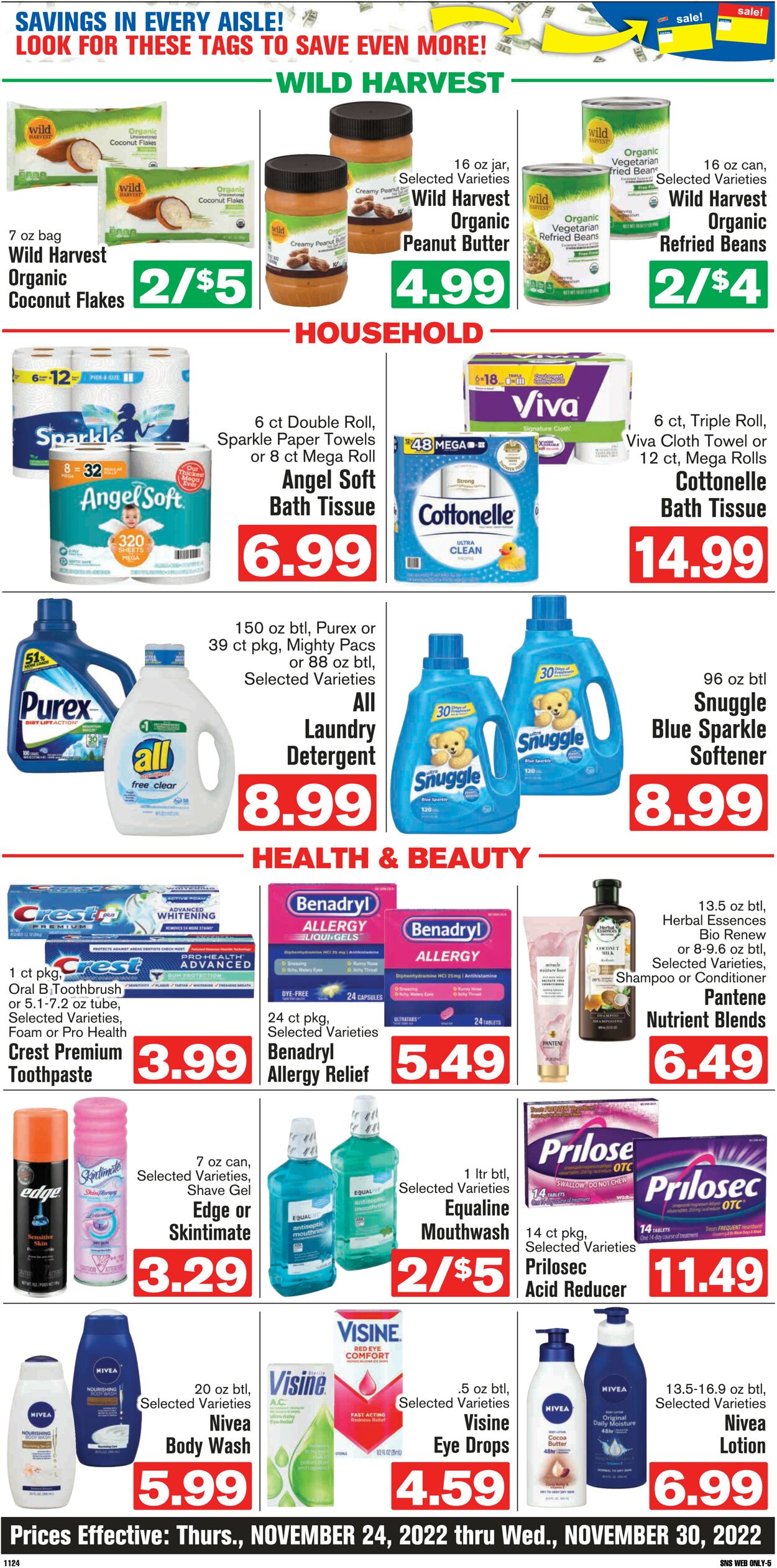 Shop ‘n Save (Pittsburgh) Weekly Ad Circular - valid 11/24-11/30/2022 (Page 7)