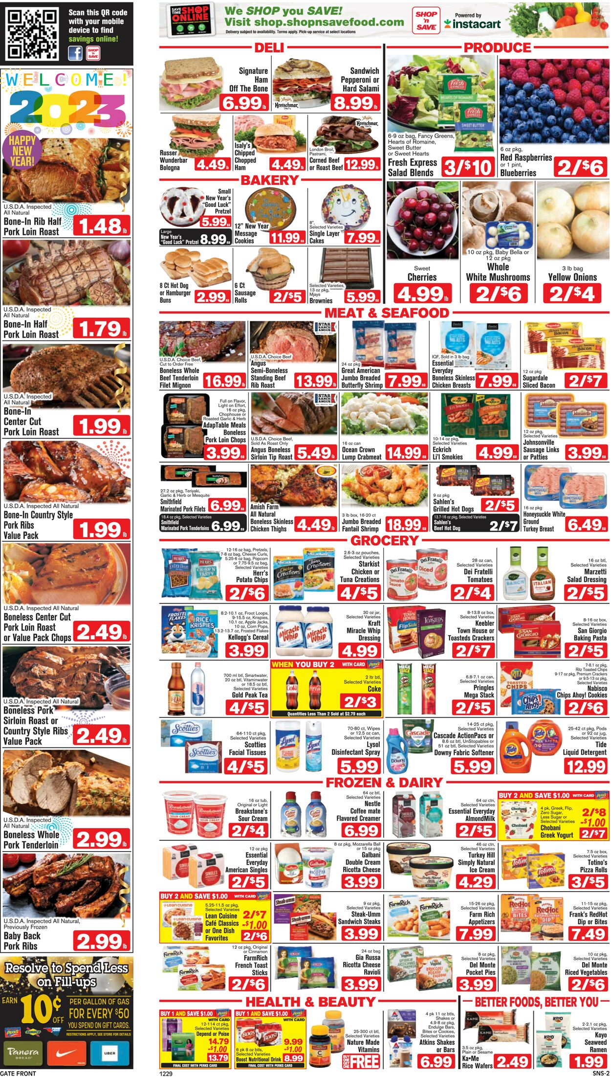 Shop ‘n Save (Pittsburgh) Weekly Ad Circular - valid 12/29-01/04/2023 (Page 2)