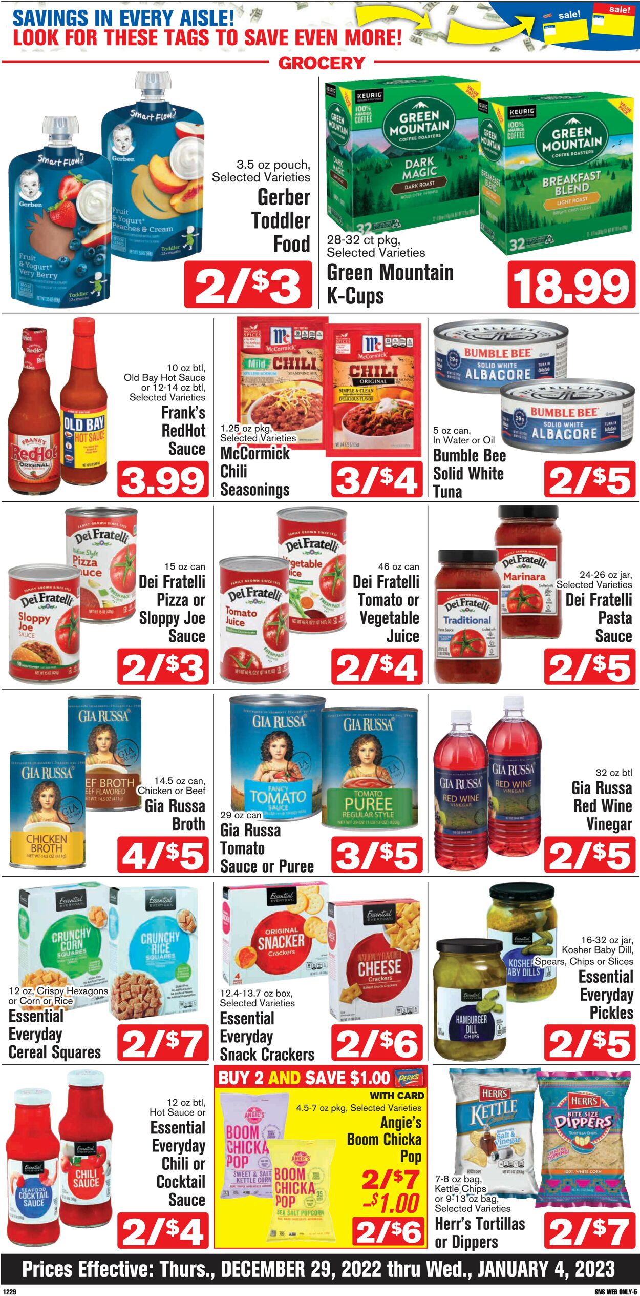 Shop ‘n Save (Pittsburgh) Weekly Ad Circular - valid 12/29-01/04/2023 (Page 7)