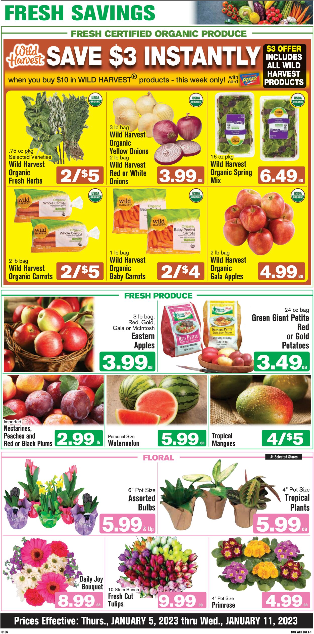 Shop ‘n Save (Pittsburgh) Weekly Ad Circular - valid 01/05-01/11/2023 (Page 3)