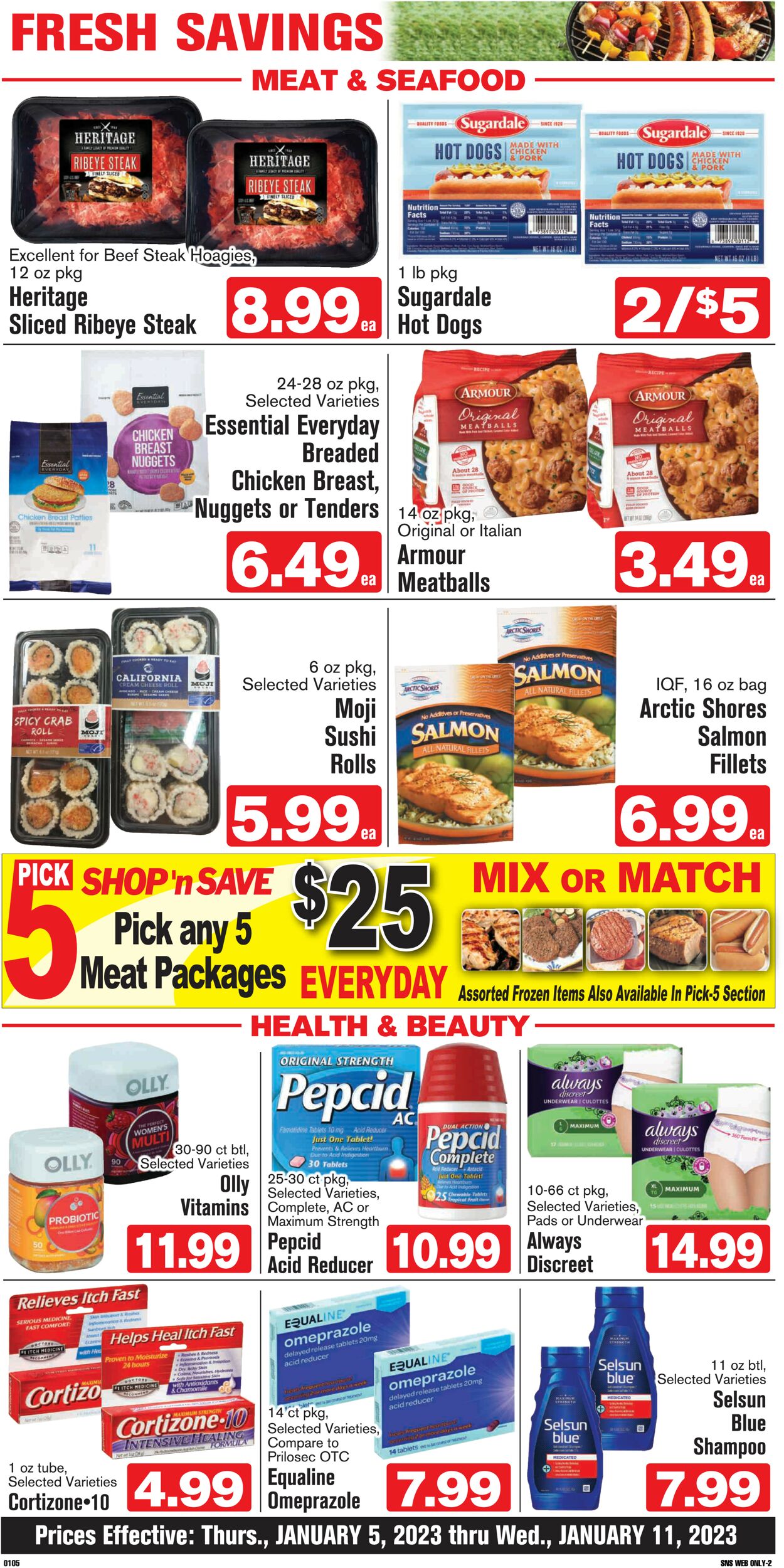 Shop ‘n Save (Pittsburgh) Weekly Ad Circular - valid 01/05-01/11/2023 (Page 4)