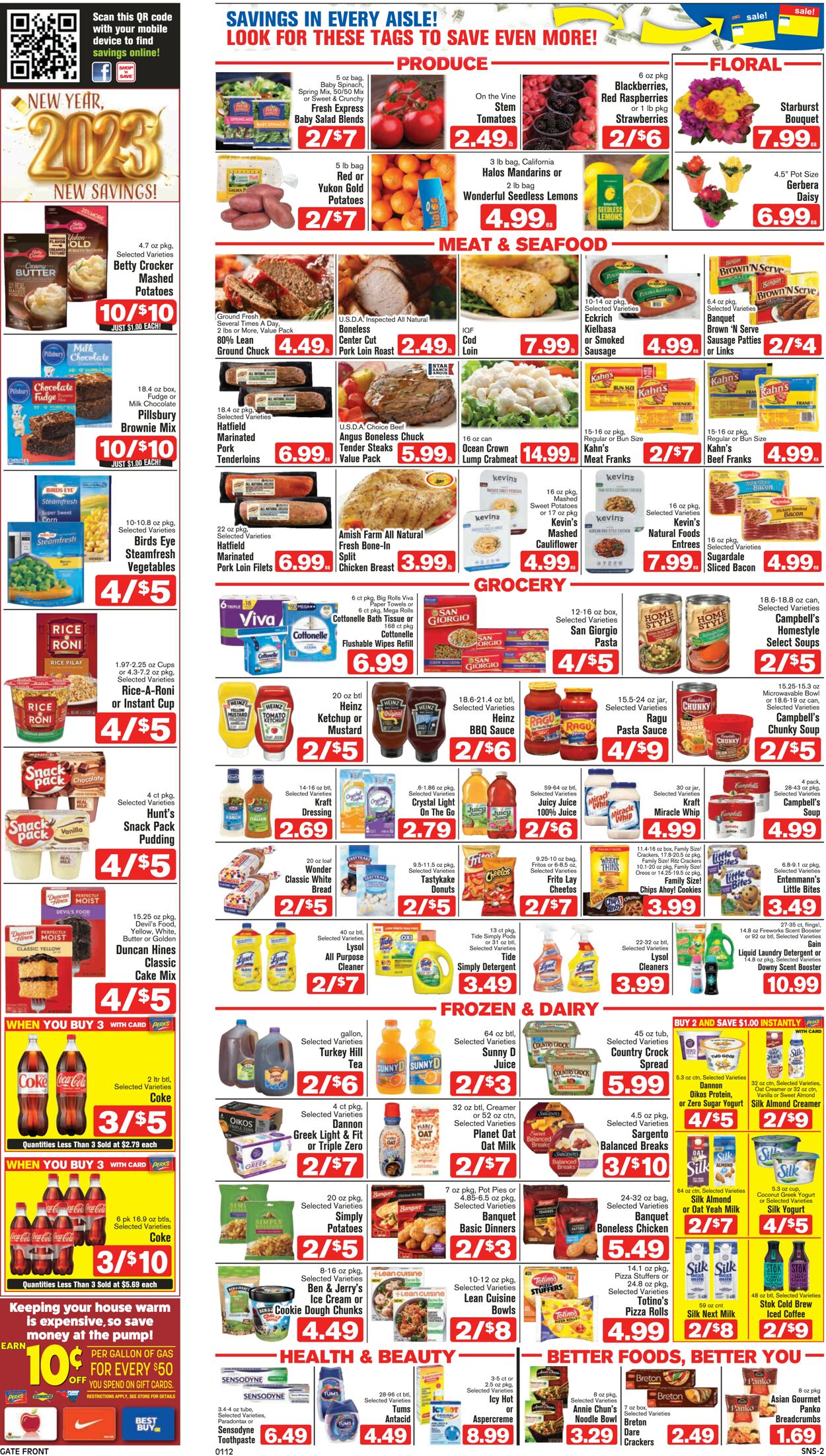 Shop ‘n Save (Pittsburgh) Weekly Ad Circular - valid 01/12-01/18/2023 (Page 2)
