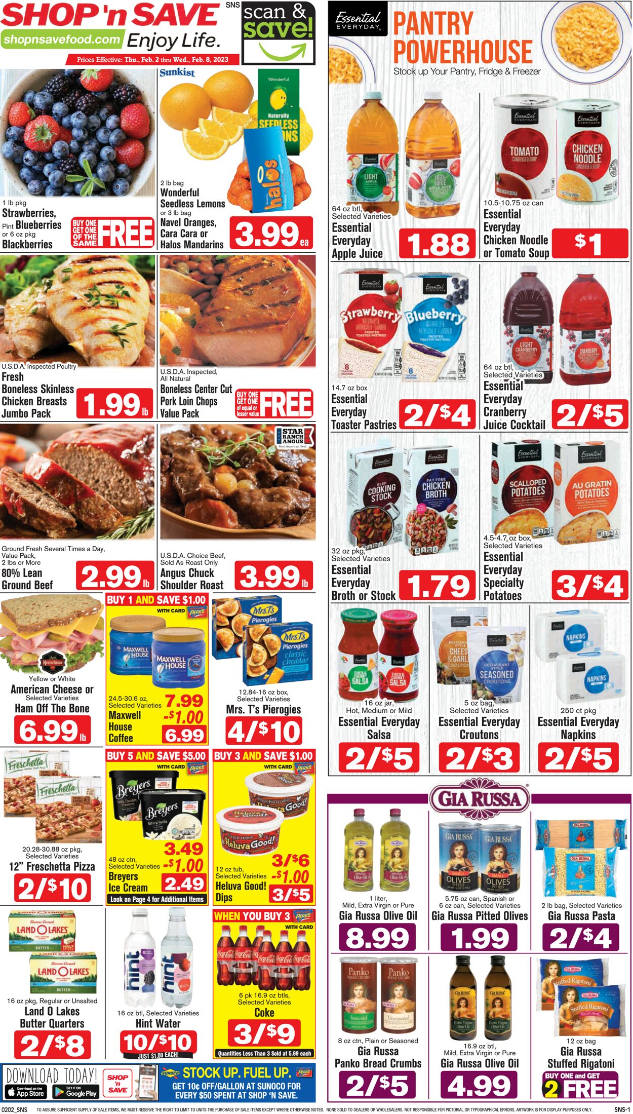 Shop ‘n Save (Pittsburgh) Weekly Ad Circular - valid 02/02-02/08/2023