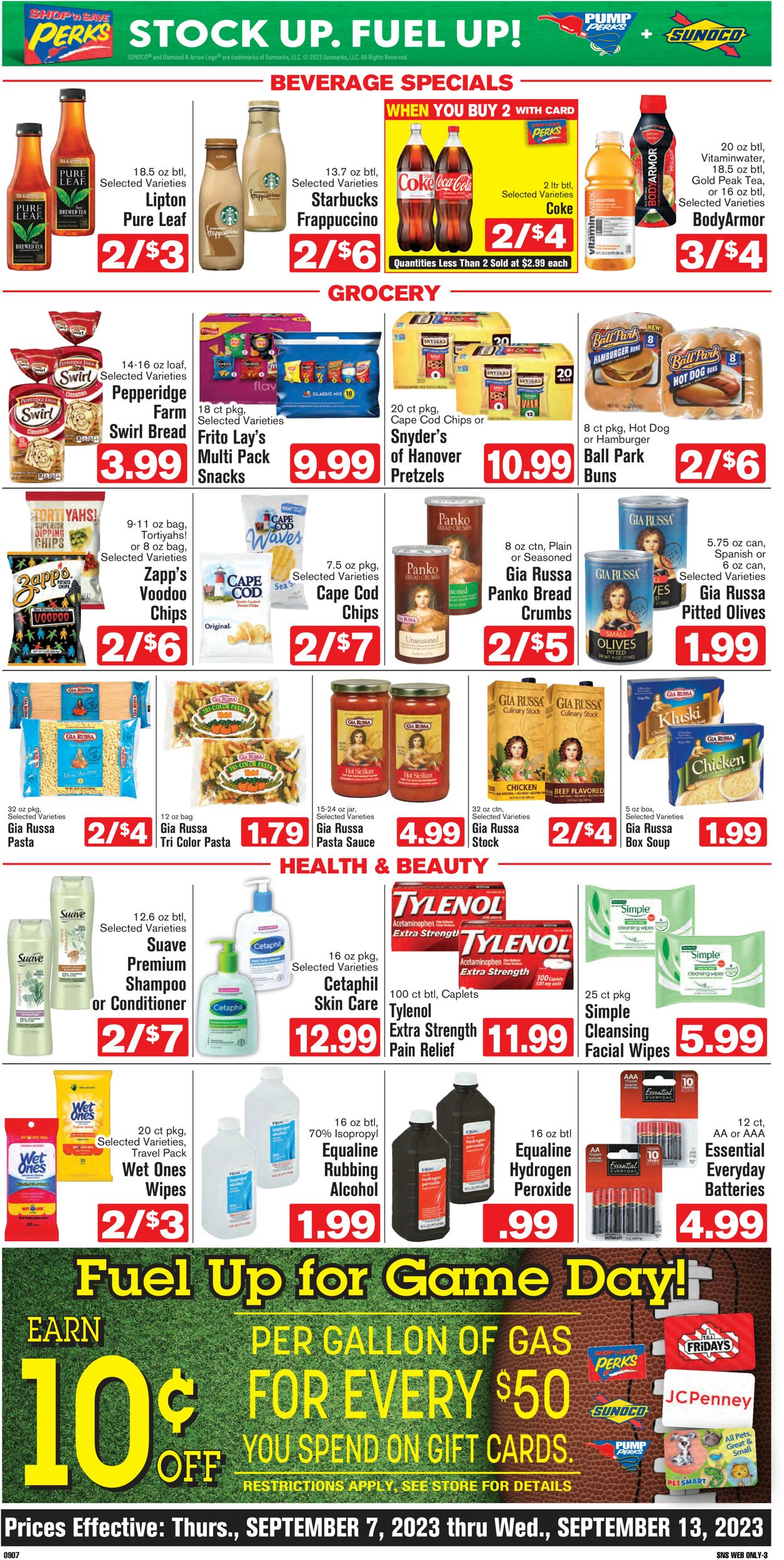 Shop ‘n Save (Pittsburgh) Weekly Ad Circular - valid 09/07-09/13/2023 (Page 7)