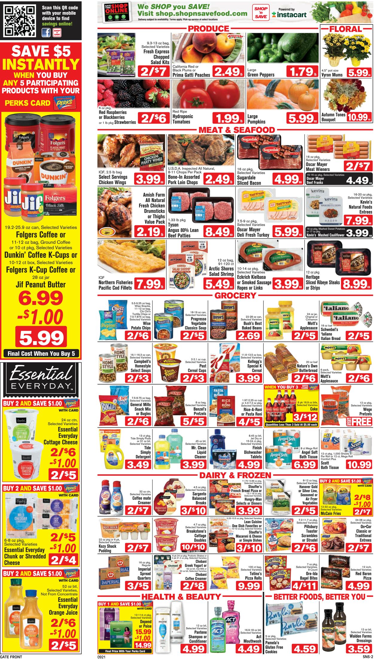 Shop ‘n Save (Pittsburgh) Weekly Ad Circular - valid 09/21-09/27/2023 (Page 2)