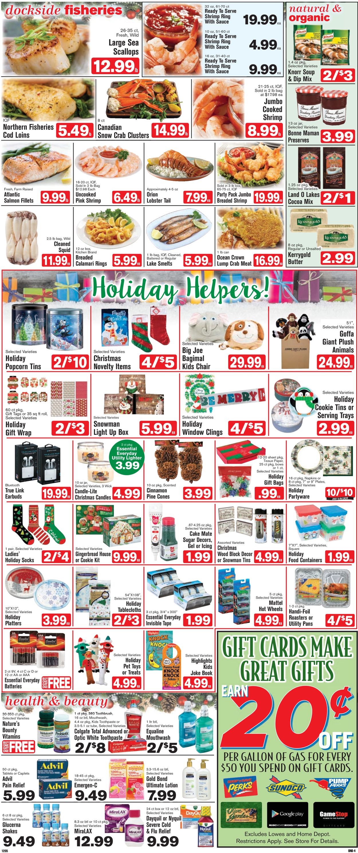 Shop ‘n Save - Holiday Ad 2019 Weekly Ad Circular - valid 12/05-12/08/2019 (Page 6)