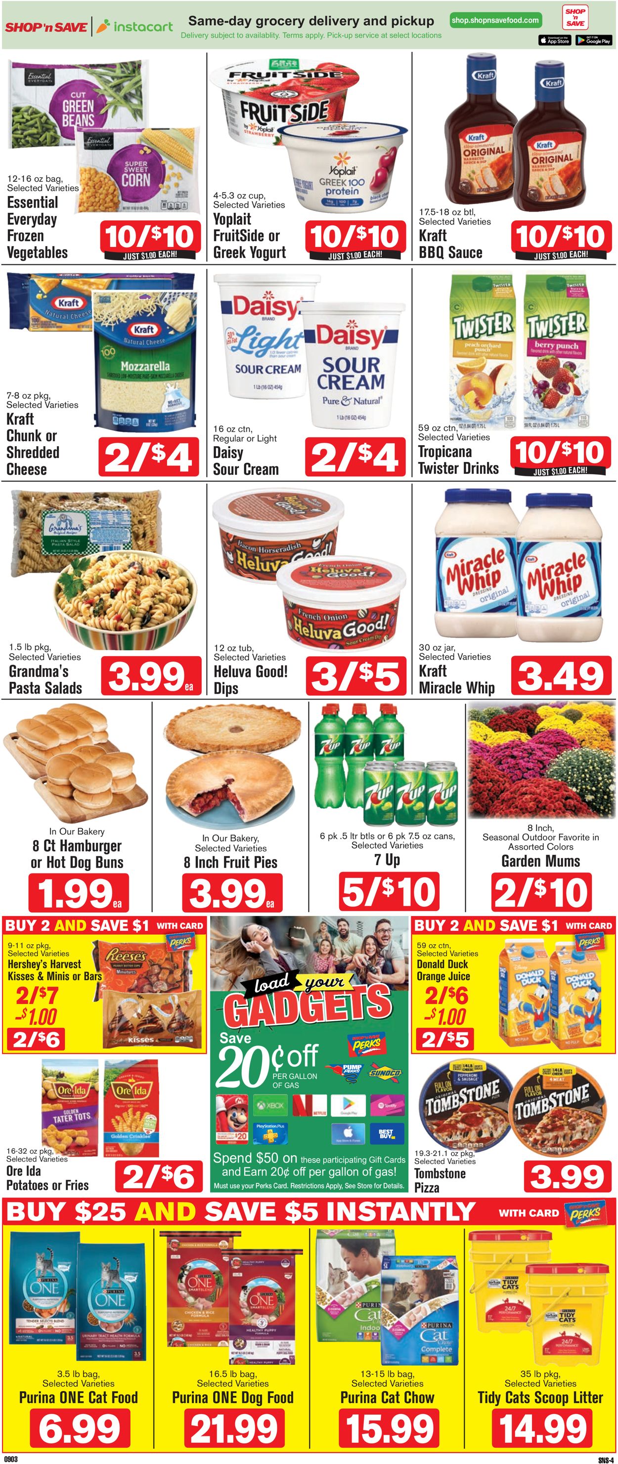 Shop ‘n Save Weekly Ad Circular - valid 09/03-09/09/2020 (Page 4)