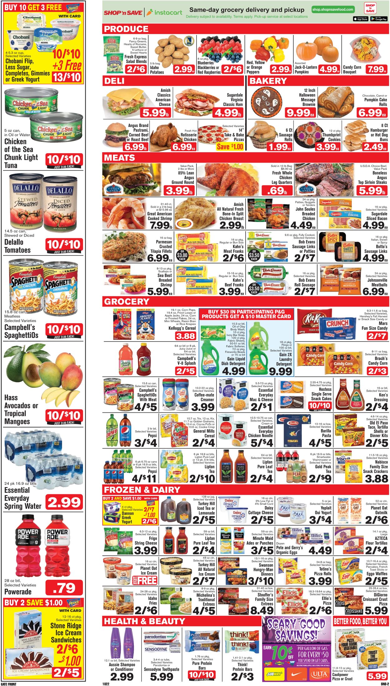 Shop ‘n Save Weekly Ad Circular - valid 10/22-10/28/2020 (Page 2)