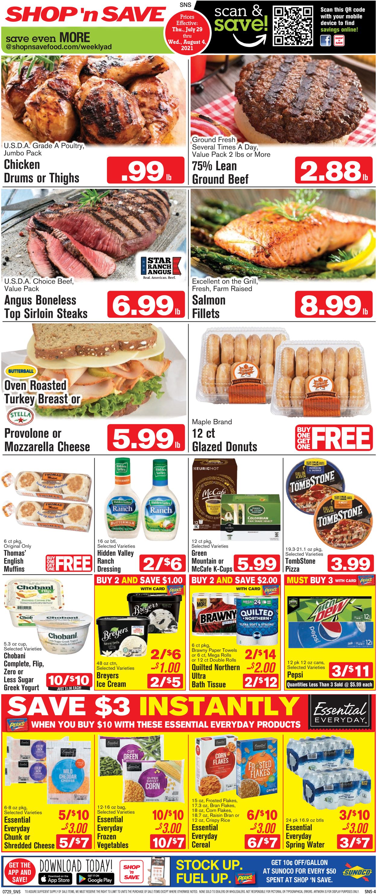 Shop ‘n Save Weekly Ad Circular - valid 07/29-08/04/2021 (Page 4)