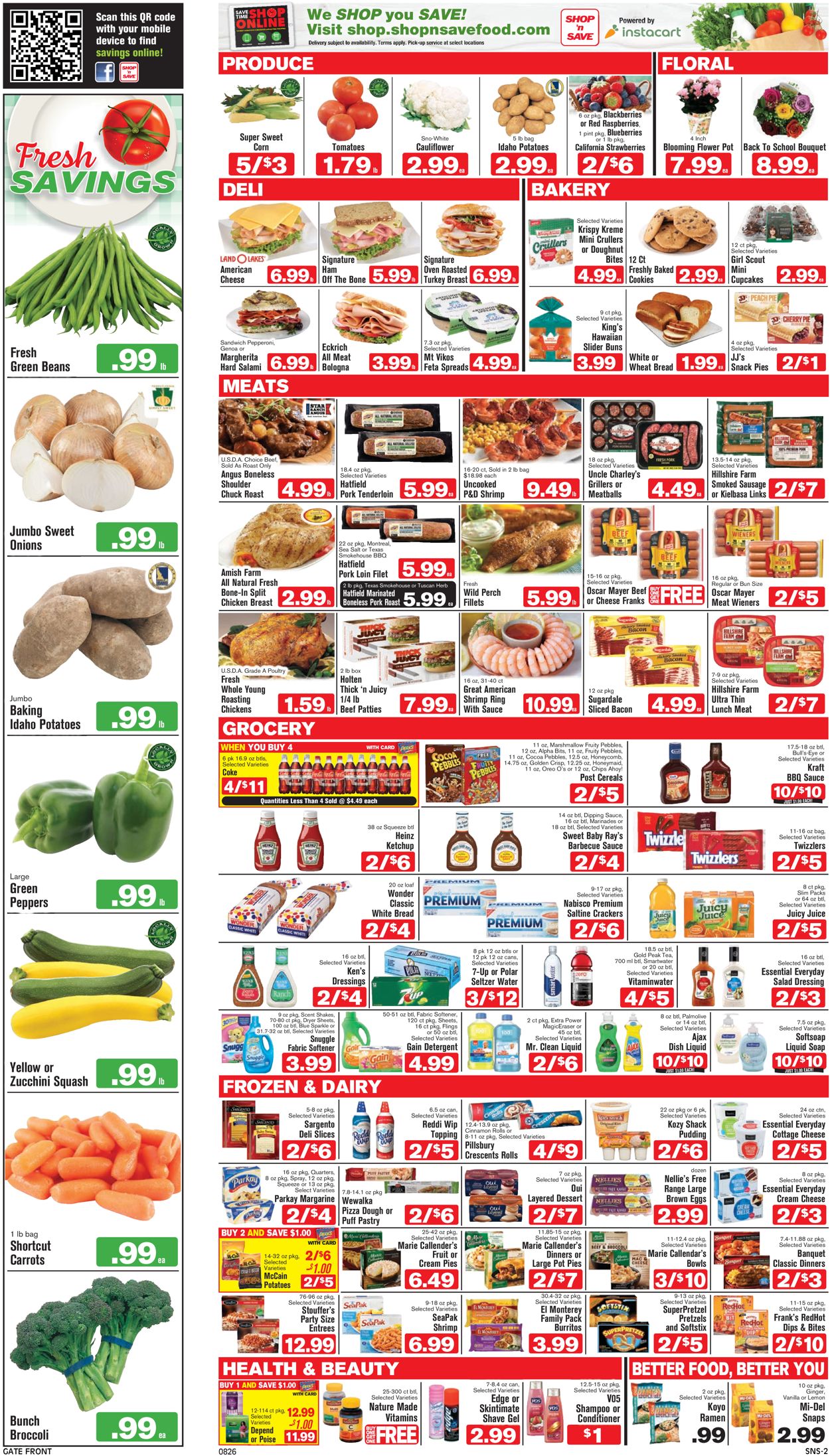 Shop ‘n Save Weekly Ad Circular - valid 08/26-09/01/2021 (Page 2)