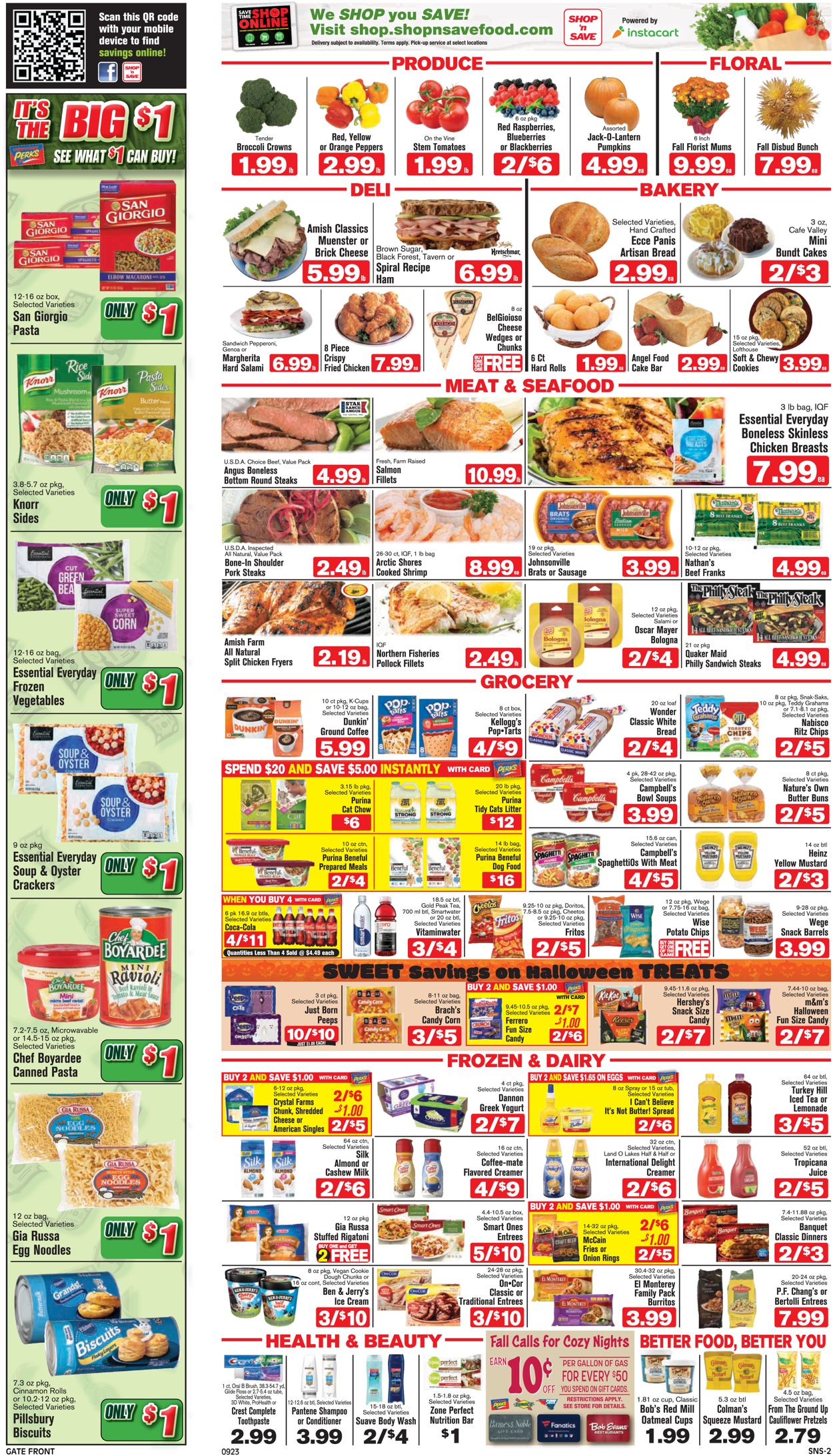 Shop ‘n Save Weekly Ad Circular - valid 09/23-09/29/2021 (Page 2)