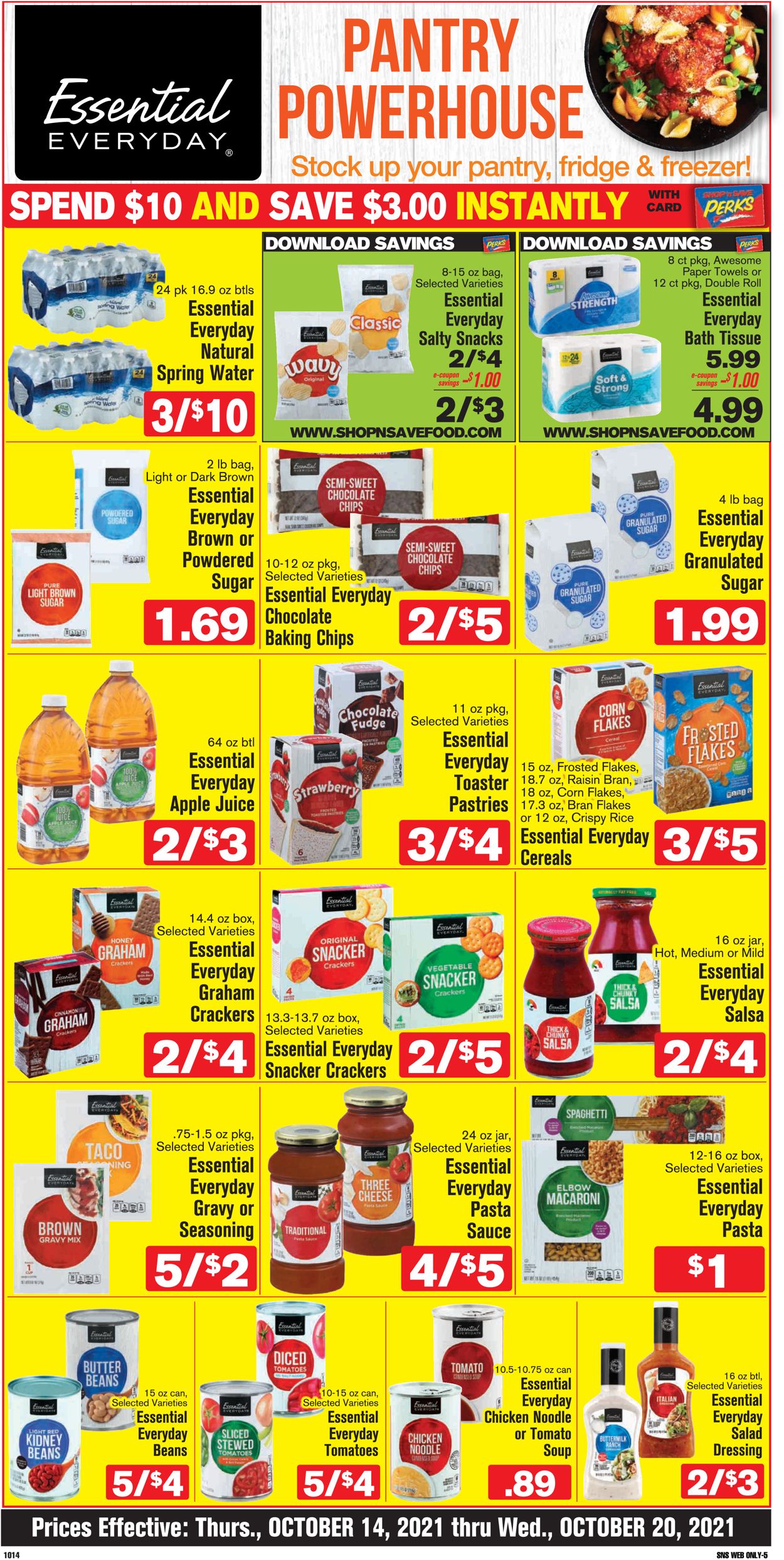 Shop ‘n Save Weekly Ad Circular - valid 10/14-10/20/2021 (Page 7)