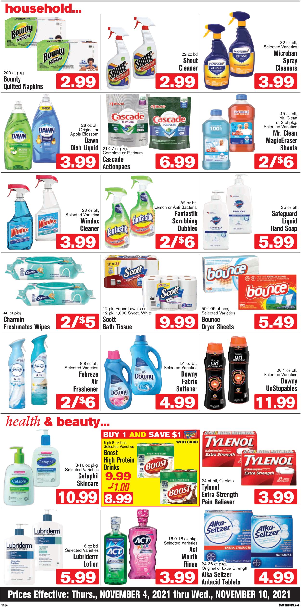 Shop ‘n Save Weekly Ad Circular - valid 11/04-11/10/2021 (Page 8)